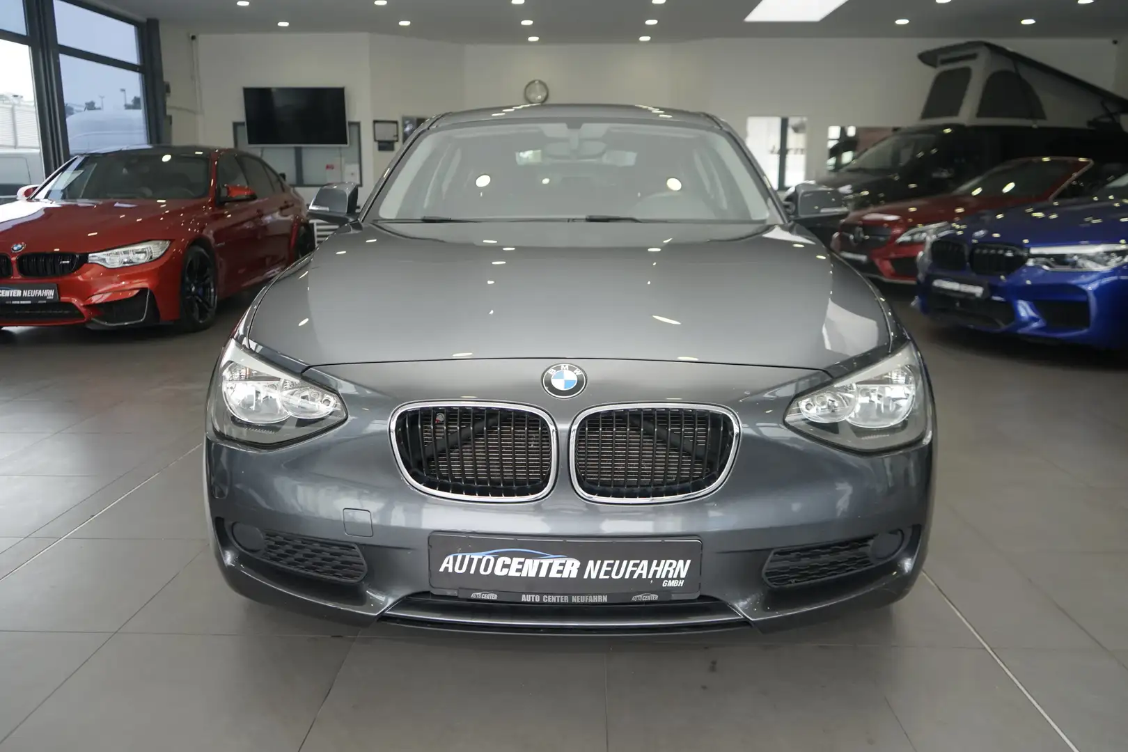 BMW 114 KLIMA+ELEKTRISCH FENSTER+ZENTRAL Grigio - 2