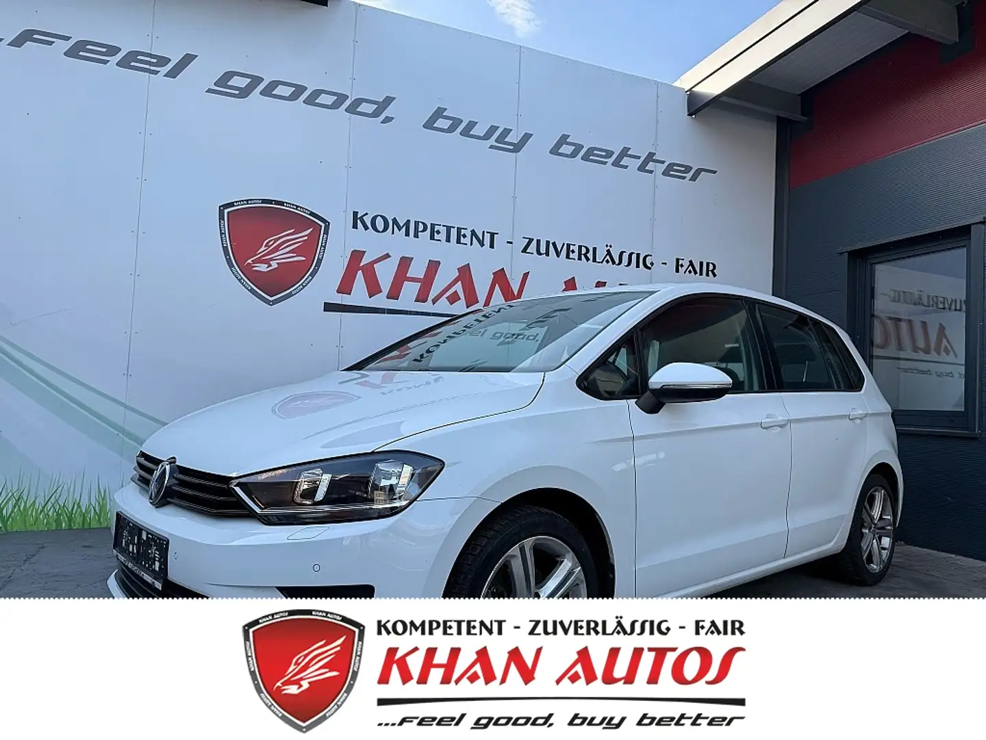 Volkswagen Golf Sportsvan Comfortline 1,6 BMT TDI *AHK* Weiß - 1