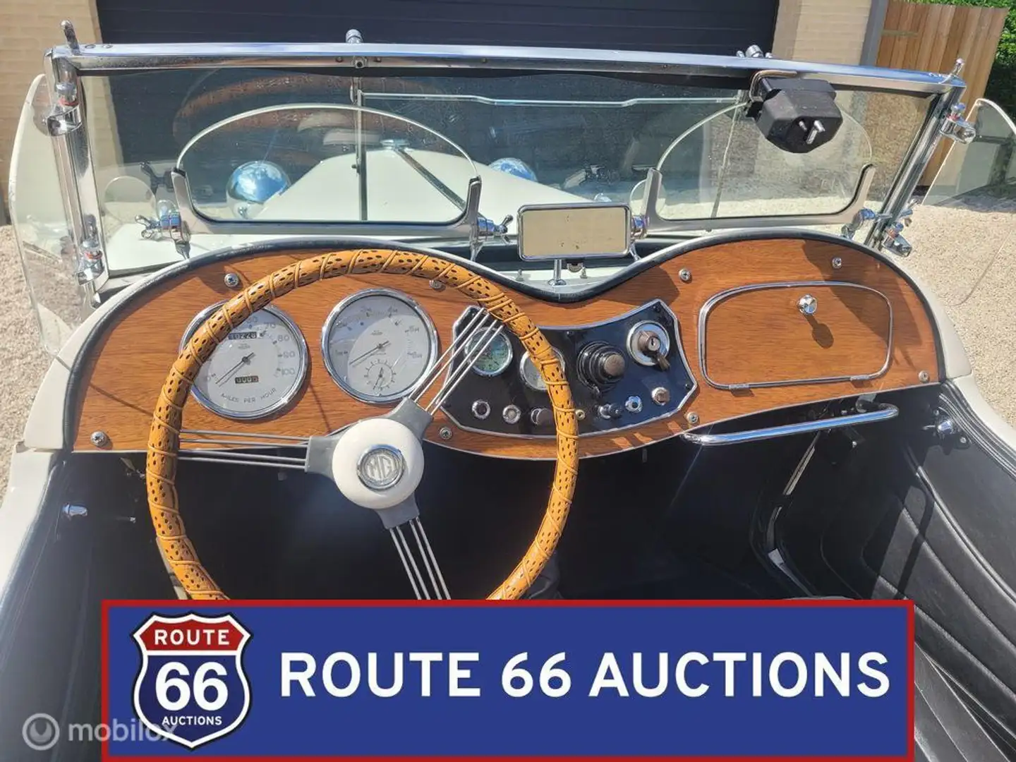 MG TD | 1951 | Route 66 Auctions Schwarz - 2