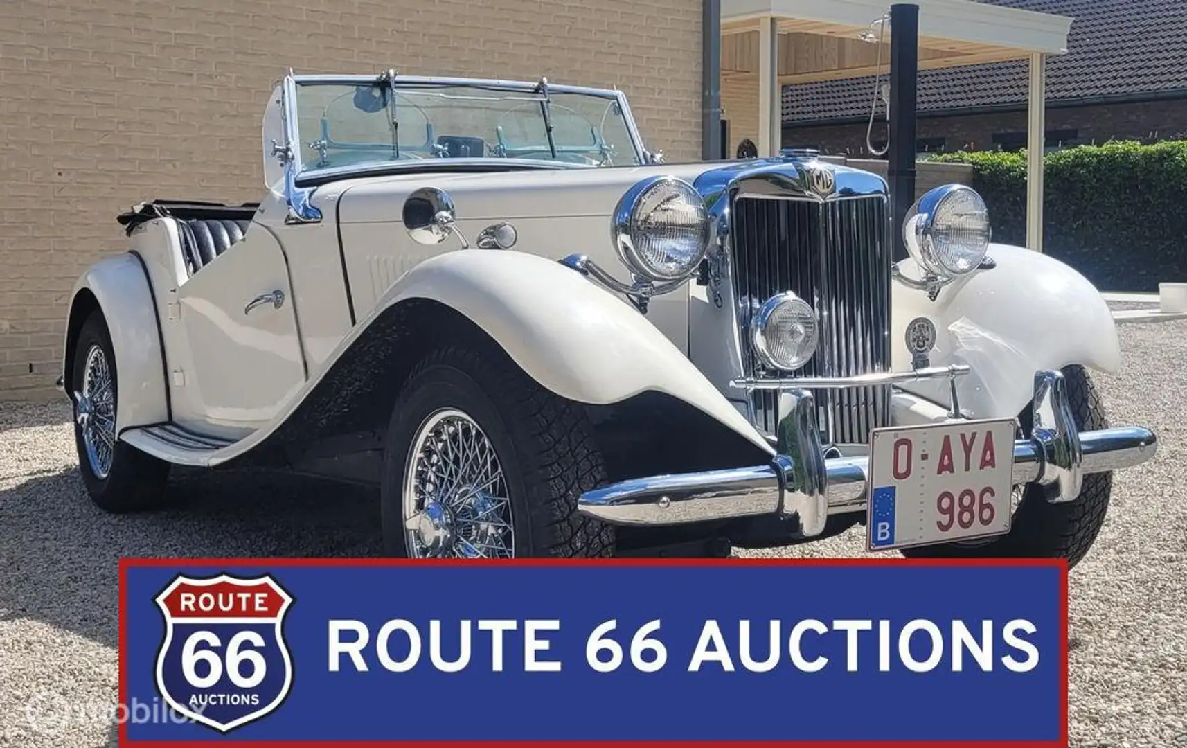 MG TD | 1951 | Route 66 Auctions Schwarz - 1