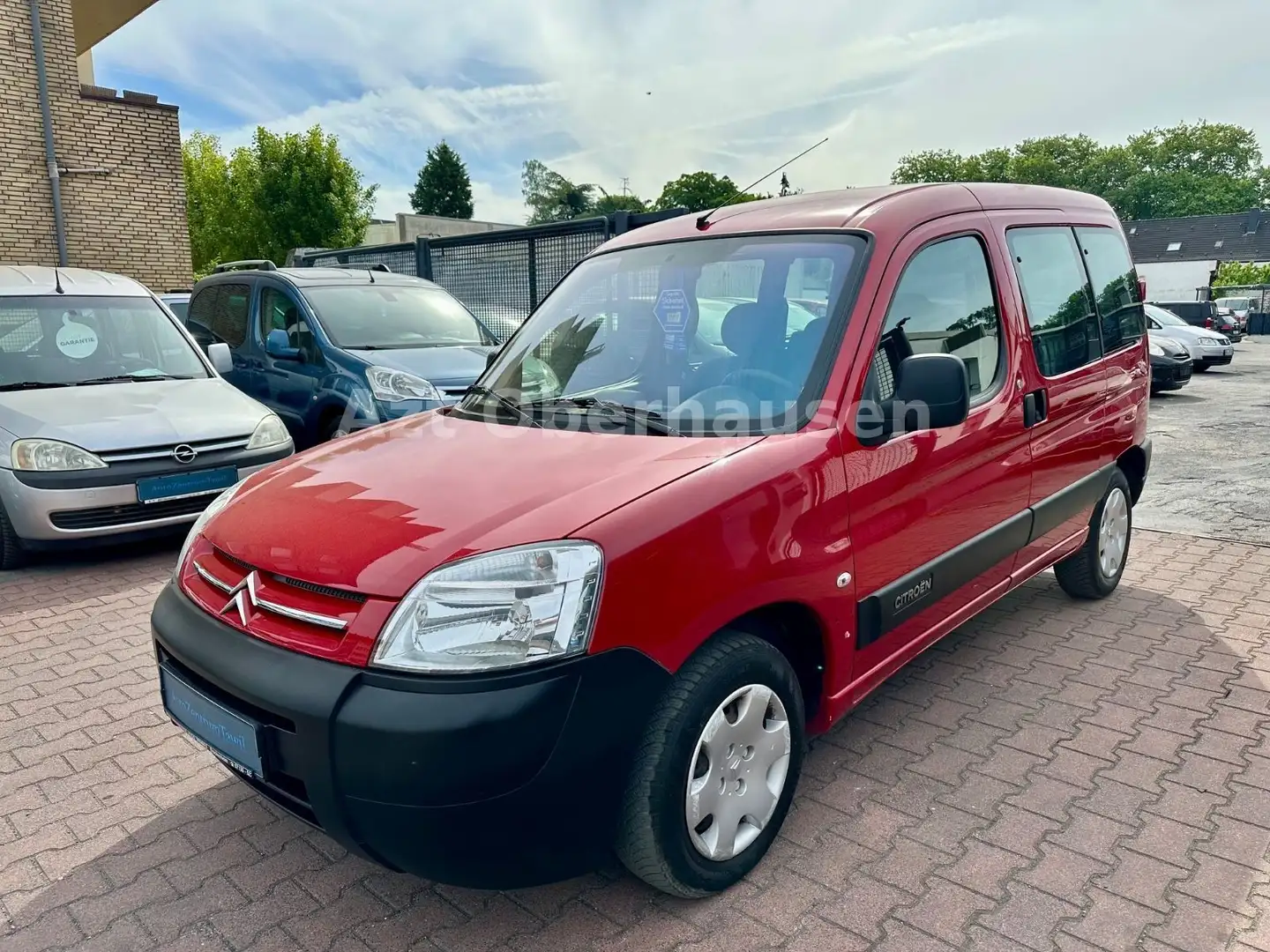 Citroen Berlingo HDi First*KLIMA*1.HAND*WENIG KM*TÜV NEU Rojo - 2
