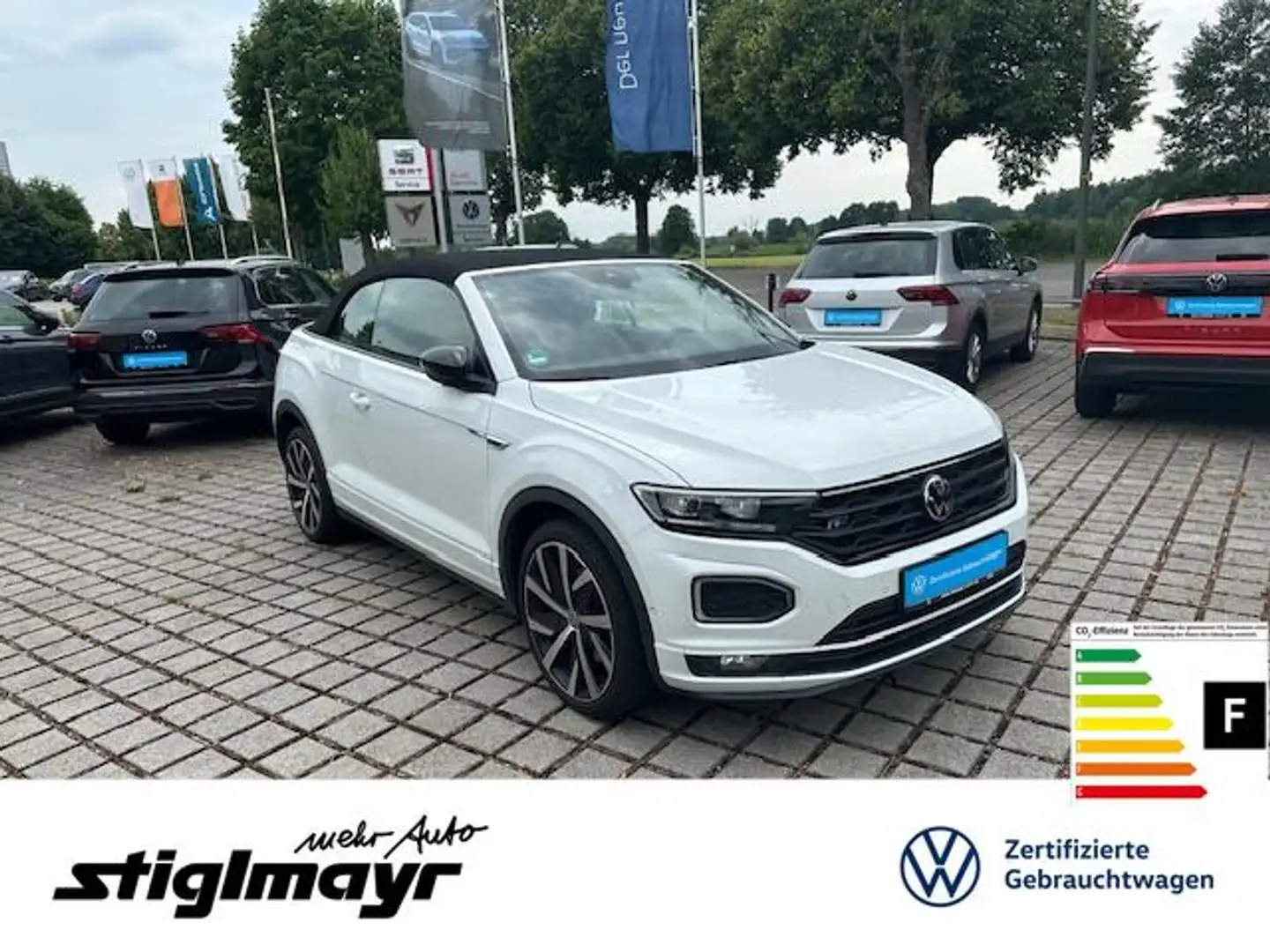 Volkswagen T-Roc Cabriolet R-Line 1.5 l TSI OPF DSG Bianco - 1