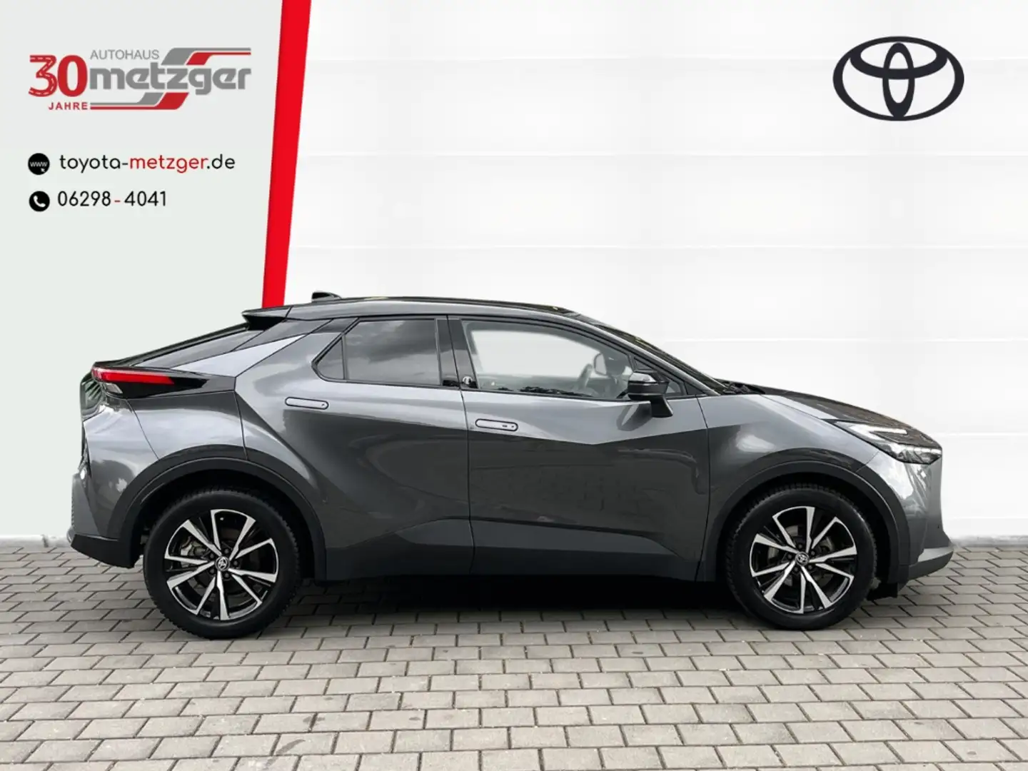 Toyota C-HR Team D Hybrid +Navi +LED +Smartphone-Integr. Sitzh Gris - 2