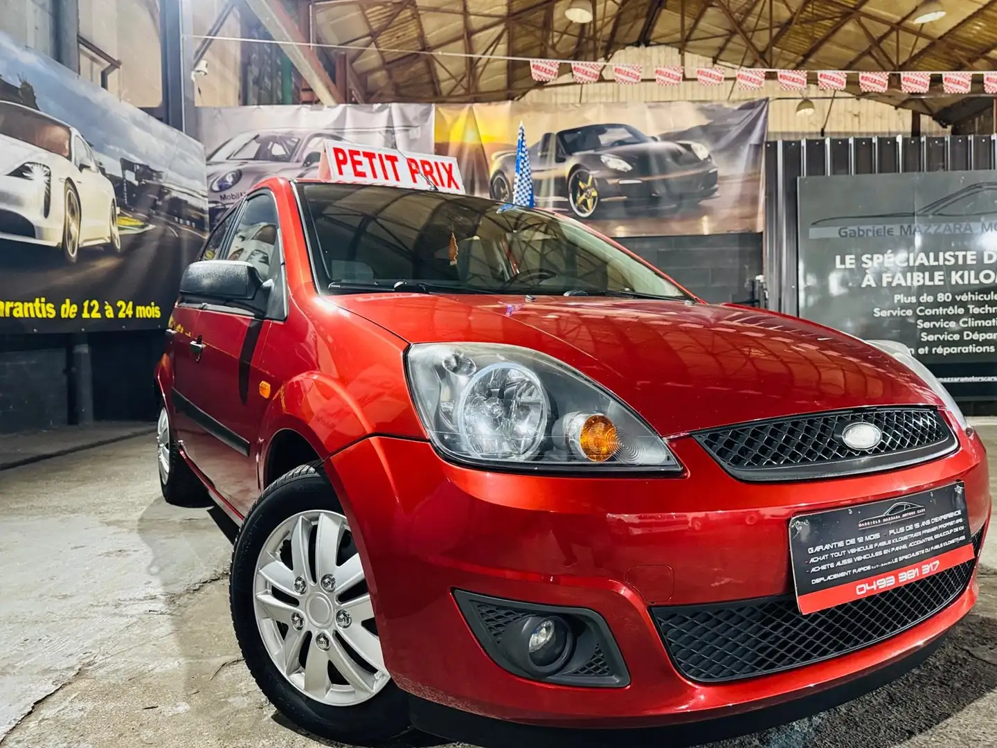 Ford Fiesta Fiesta 1.4TDCI - Airco - GARANTIE Orange - 2