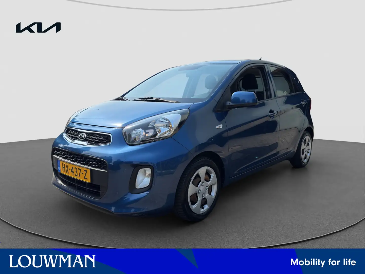 Kia Picanto 1.0 CVVT ComfortLine - Airco Blu/Azzurro - 1