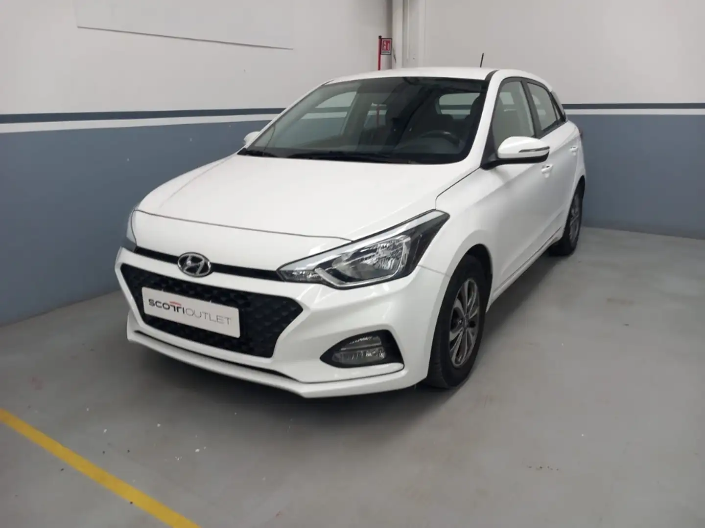 Hyundai i20 5 Porte 1.2 MPI Advanced Bianco - 1