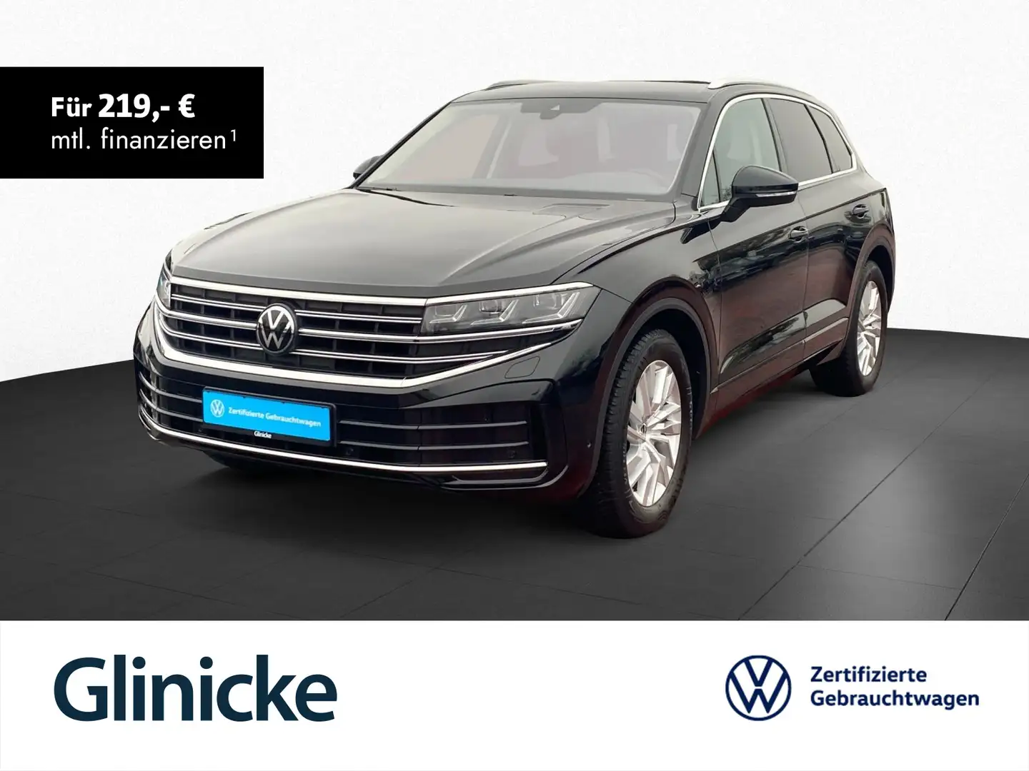 Volkswagen Touareg 3.0 TDI 4Motion Elegance Navi AHK Luftf. Schwarz - 1