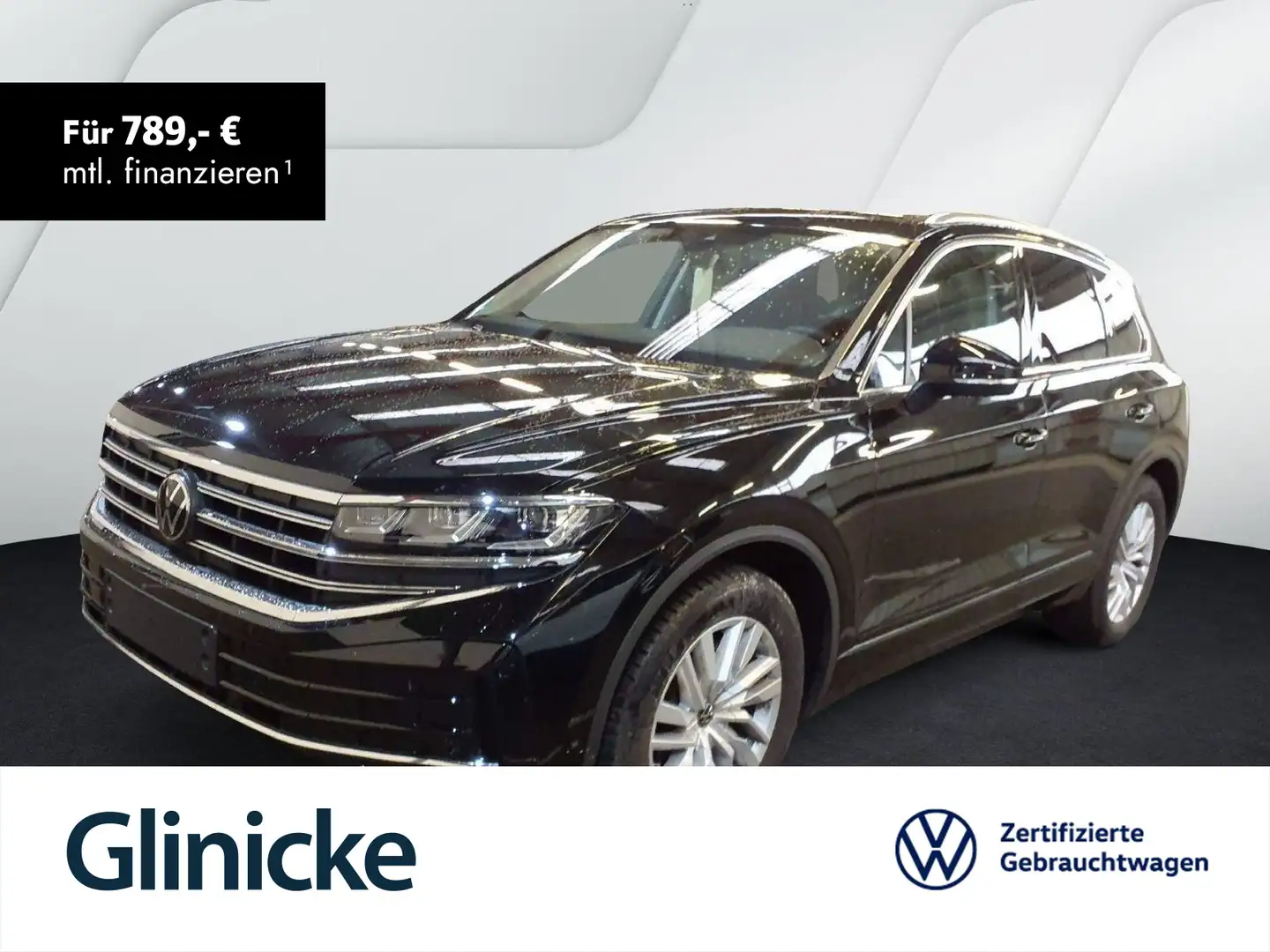 Volkswagen Touareg 3.0 TDI 4Motion Elegance Navi AHK Luftf. Schwarz - 1