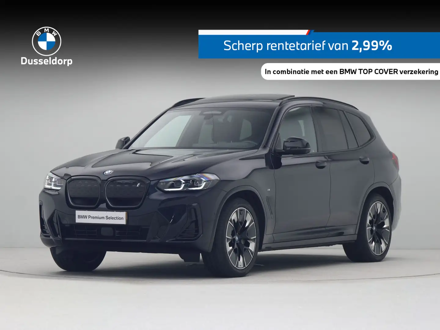 BMW iX3 High Executive 80 kWh Zwart - 1