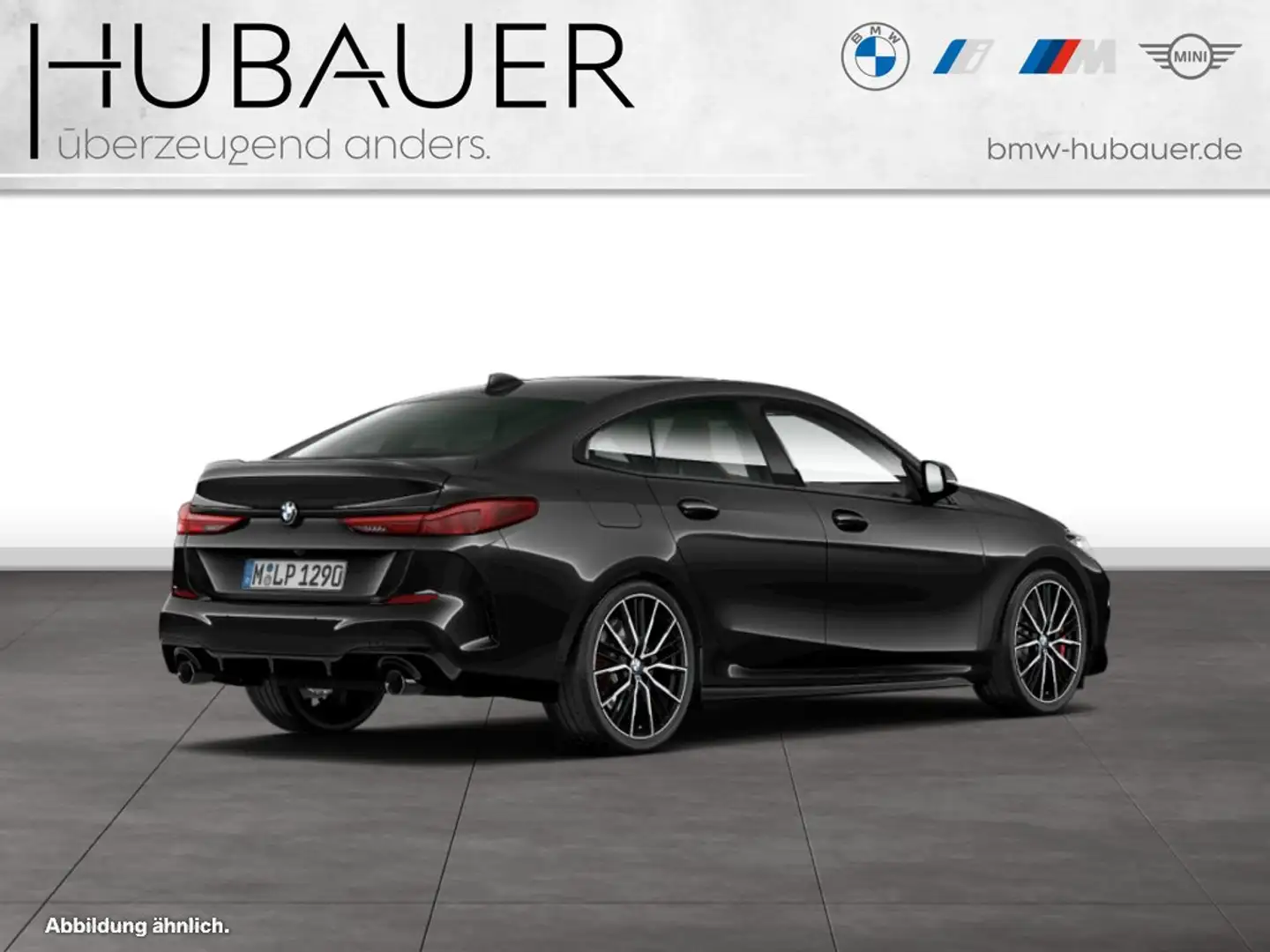 BMW 220 i Gran Coupé [M Sport Pro, ACC, RFK, Pano] Schwarz - 2