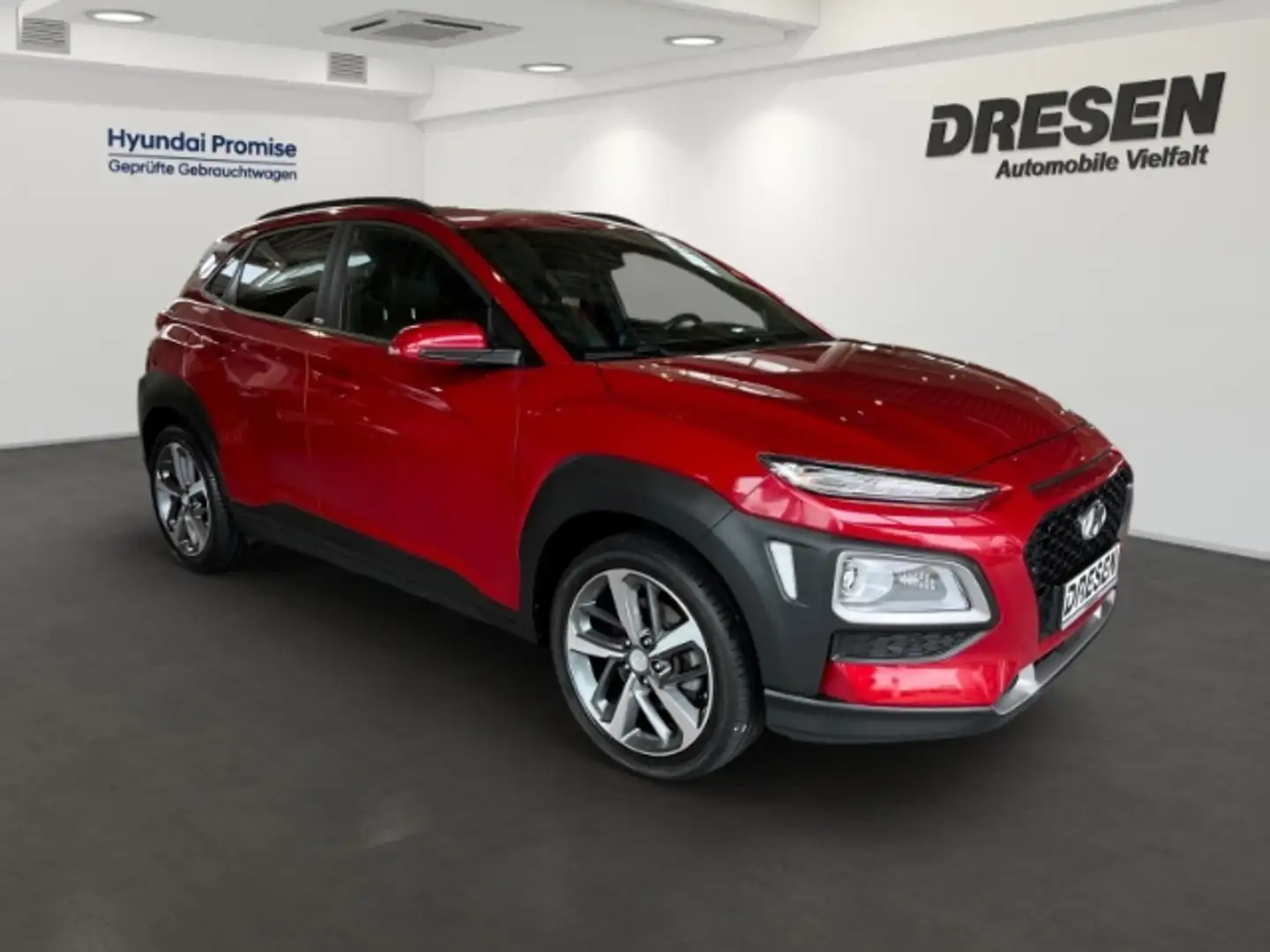 Hyundai KONA Advantage+ T-GDI EU6d-T OS 1.0+Kamera+Glasschiebed Rot - 2