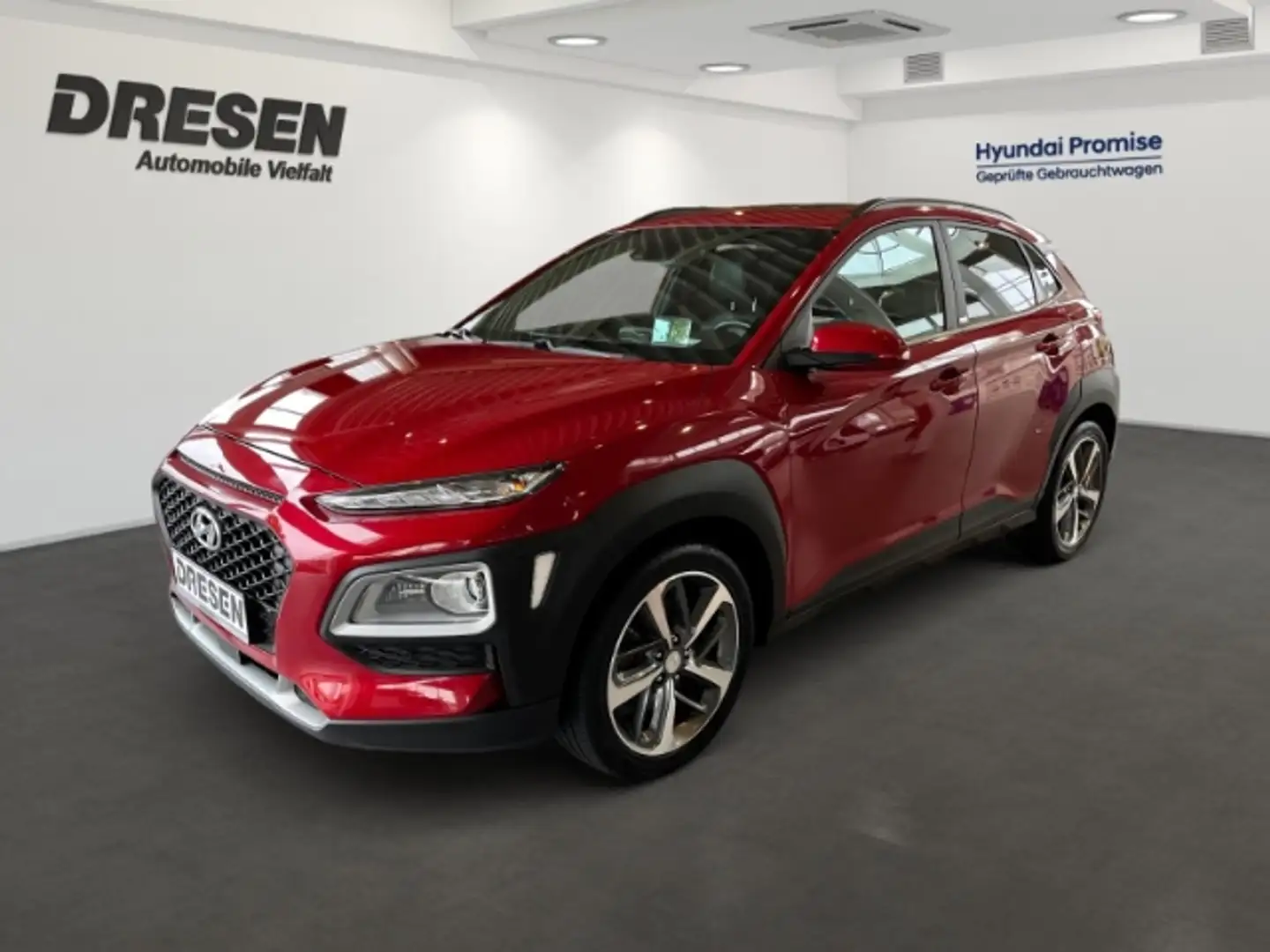 Hyundai KONA Advantage+ T-GDI EU6d-T OS 1.0+Kamera+Glasschiebed Rouge - 1