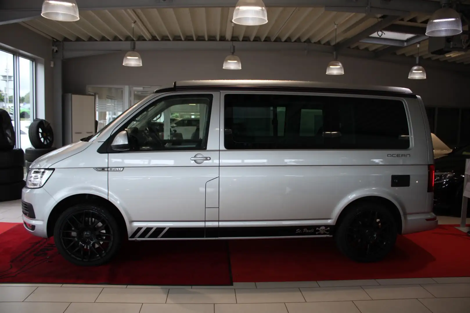 Volkswagen T6 California Ocean *Camper*STANDHEIZ./MARKISE/DACH* Gümüş rengi - 2