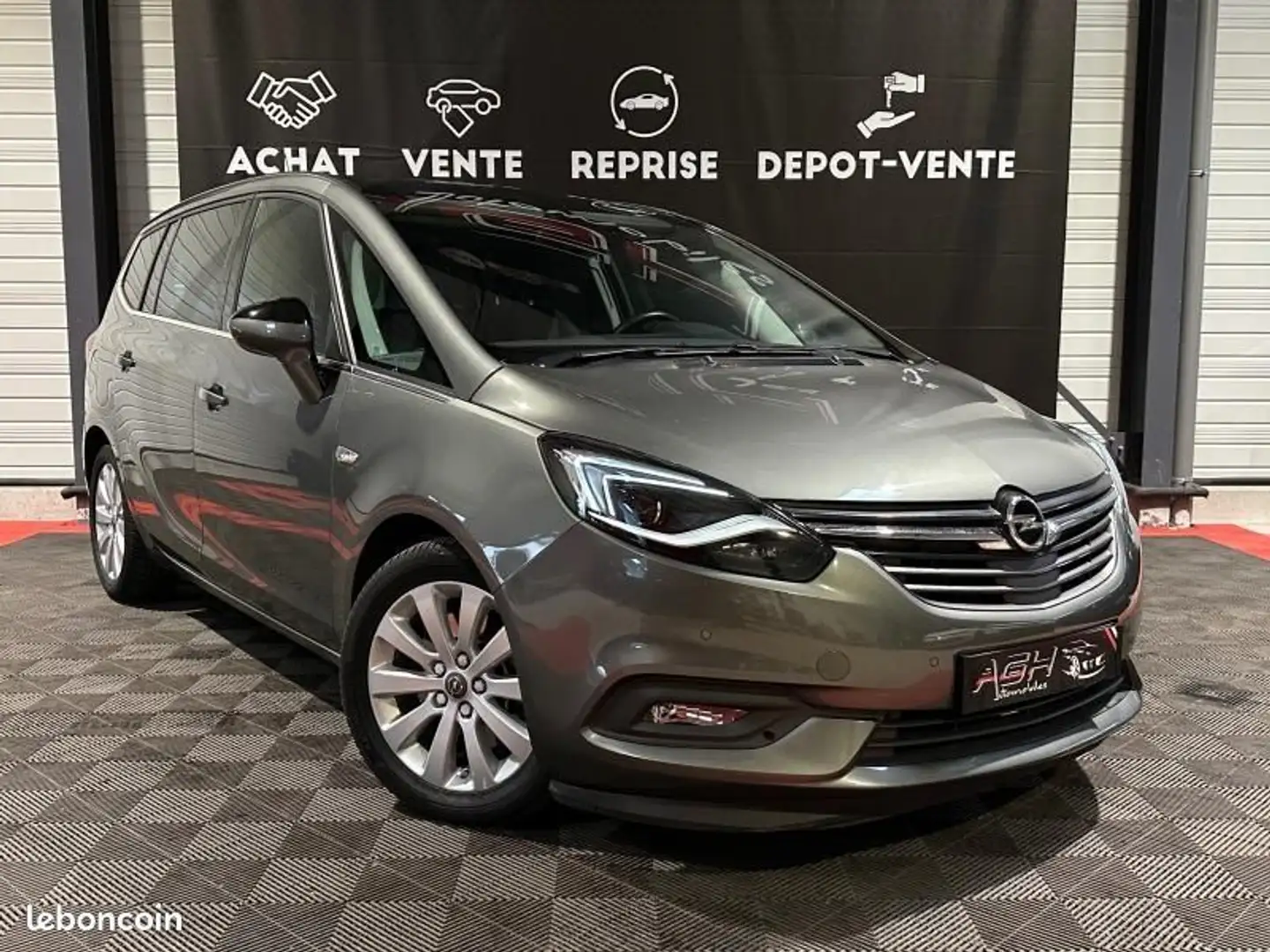 Opel Zafira 2.0 CDTI 170ch BlueInjection Elite BVA Gris - 2