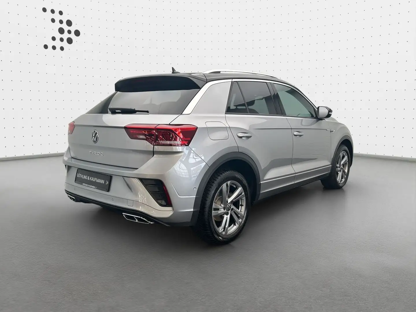 Volkswagen T-Roc R-Line 1.5 TSI DSG*NAVI*AHK*KAM*SHZ*17Zoll Silber - 2