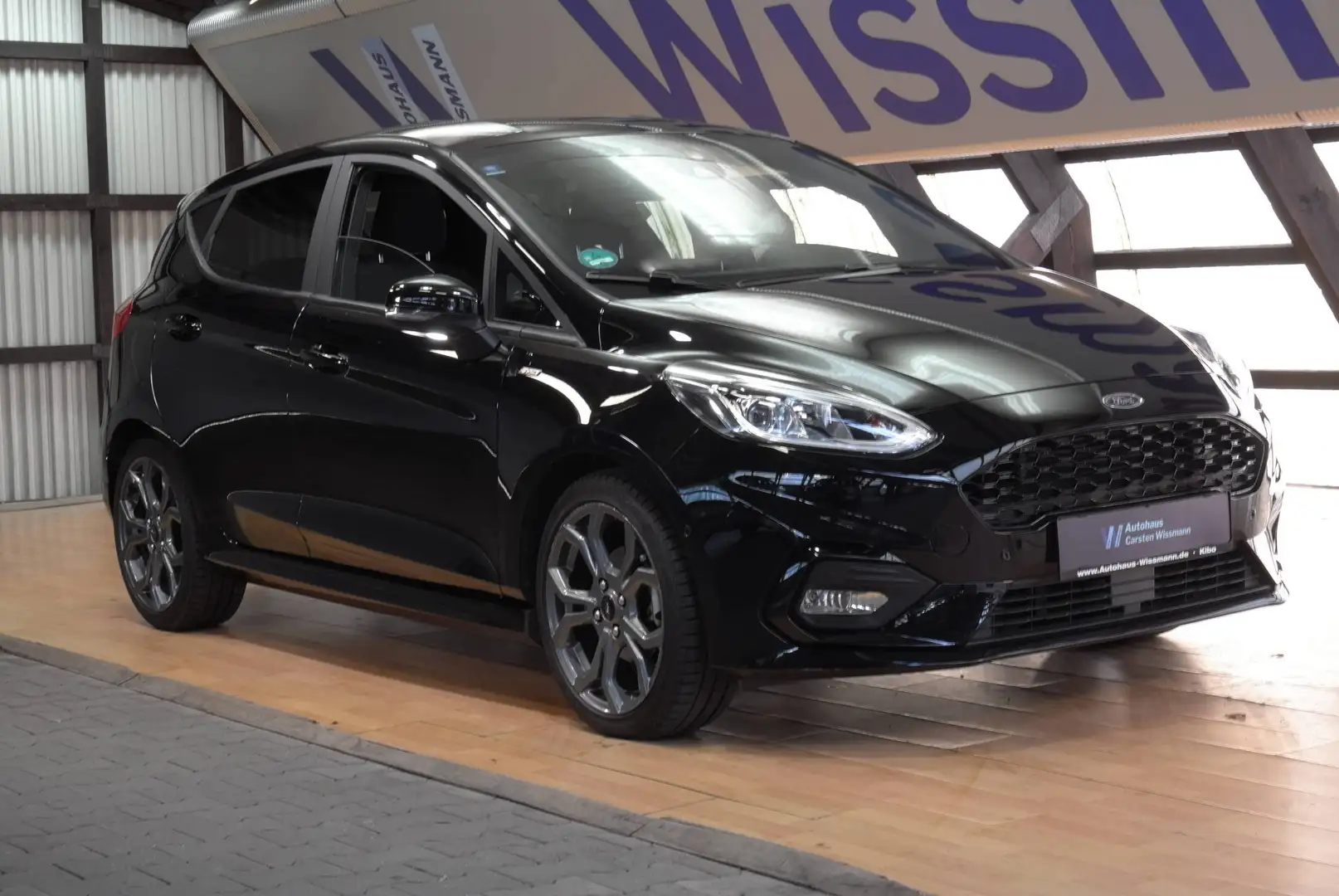Ford Fiesta FIESTA EcoBoost 1.0 ST-Line Vollausstattung Zwart - 1
