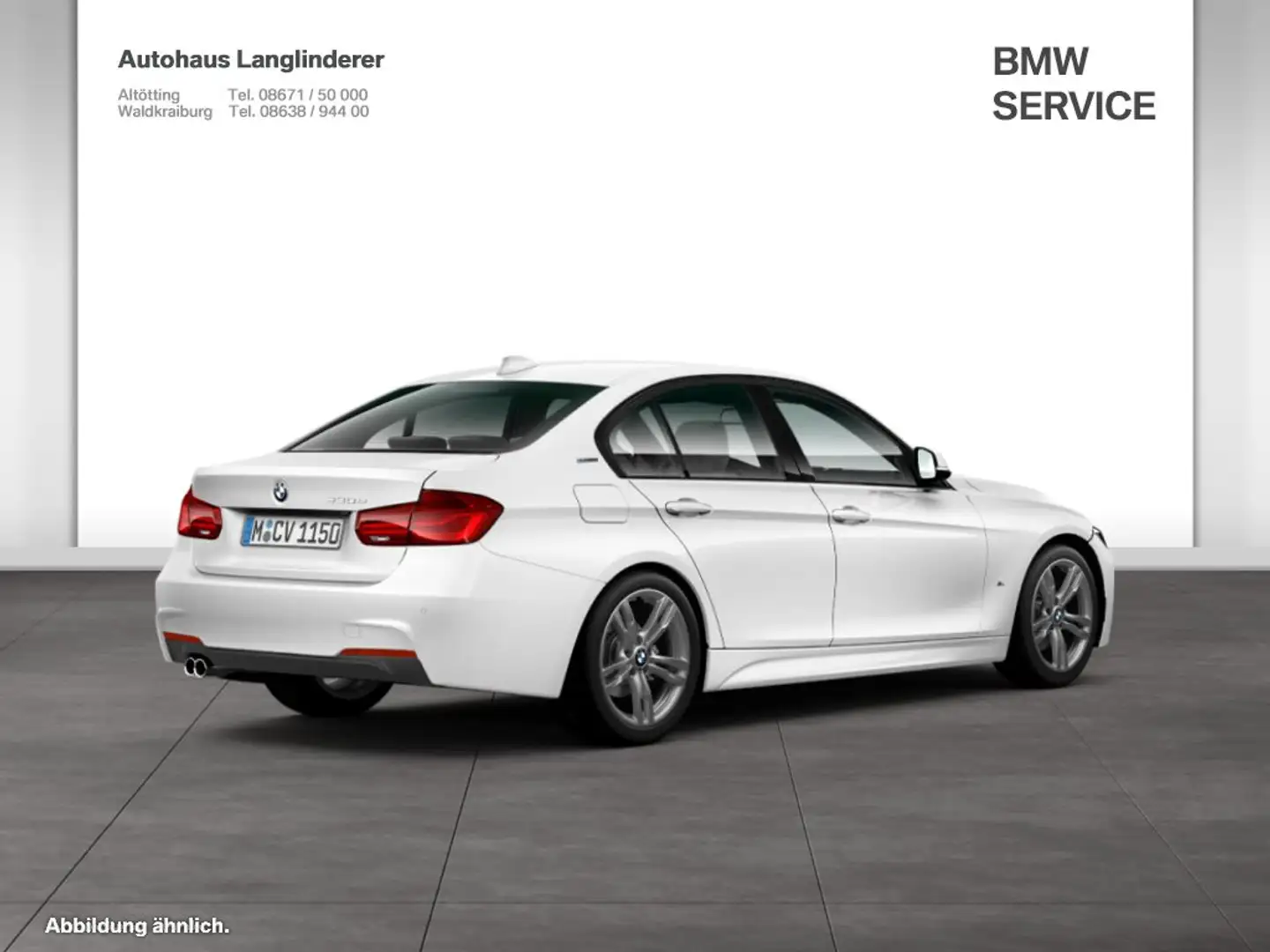 BMW 330 e iPerformance Limousine M-Sportpaket Beyaz - 2