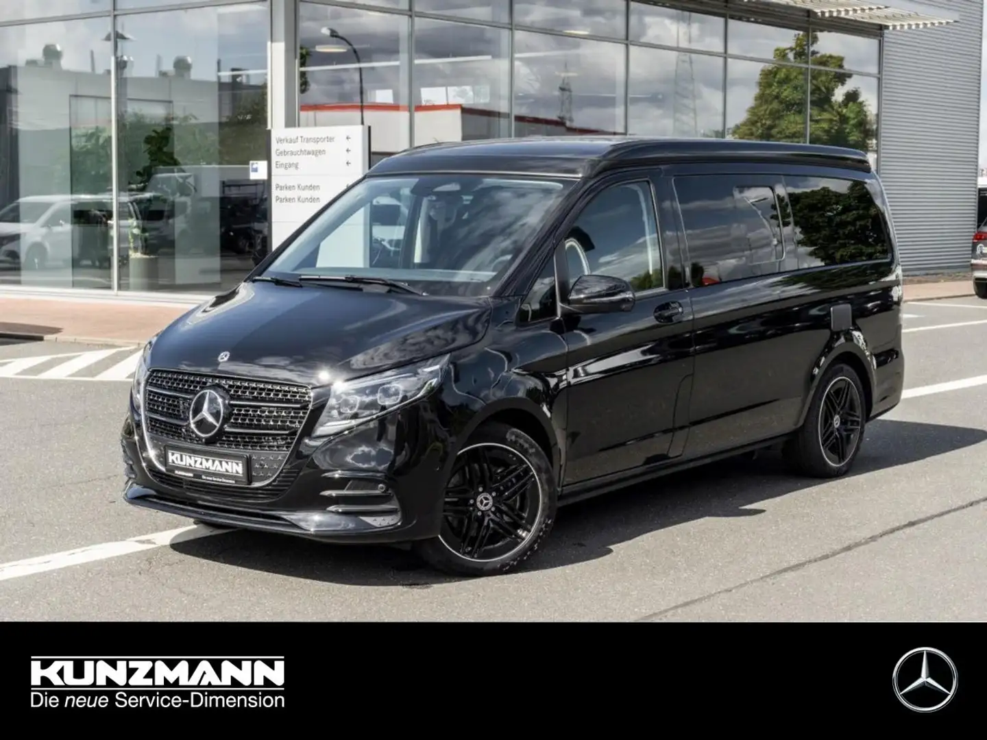 Mercedes-Benz V 300 d 4MATIC Marco Polo Distronic AHK 360° Noir - 1