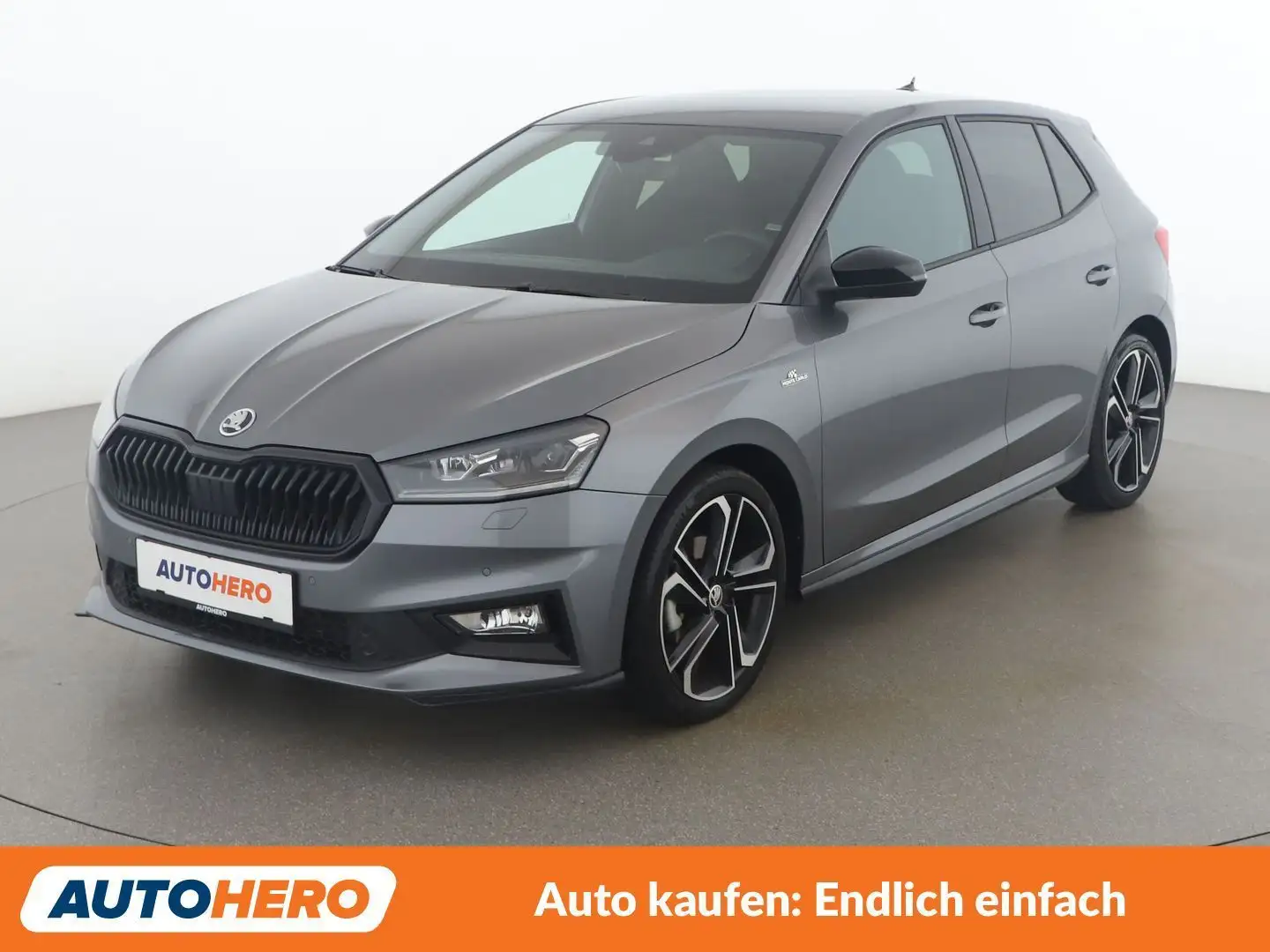 Skoda Fabia 1.0 TSI Monte Carlo Grau - 1