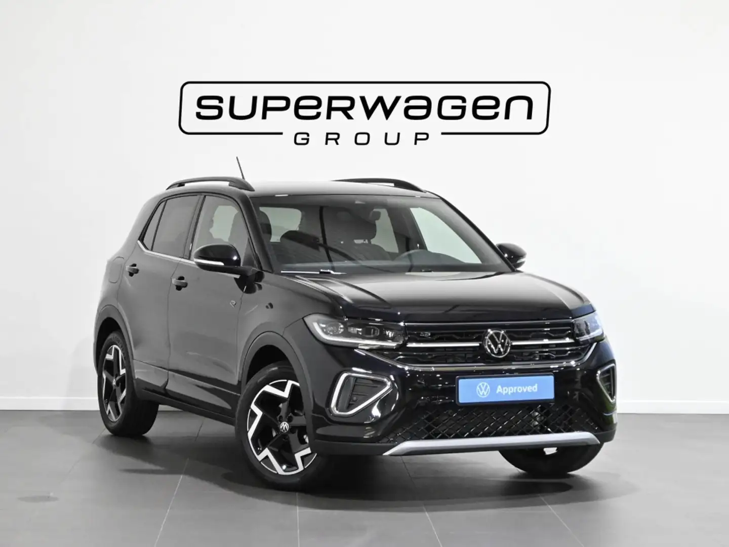 Volkswagen T-Cross 1.0 TSI R-Line 85kW Negro - 1