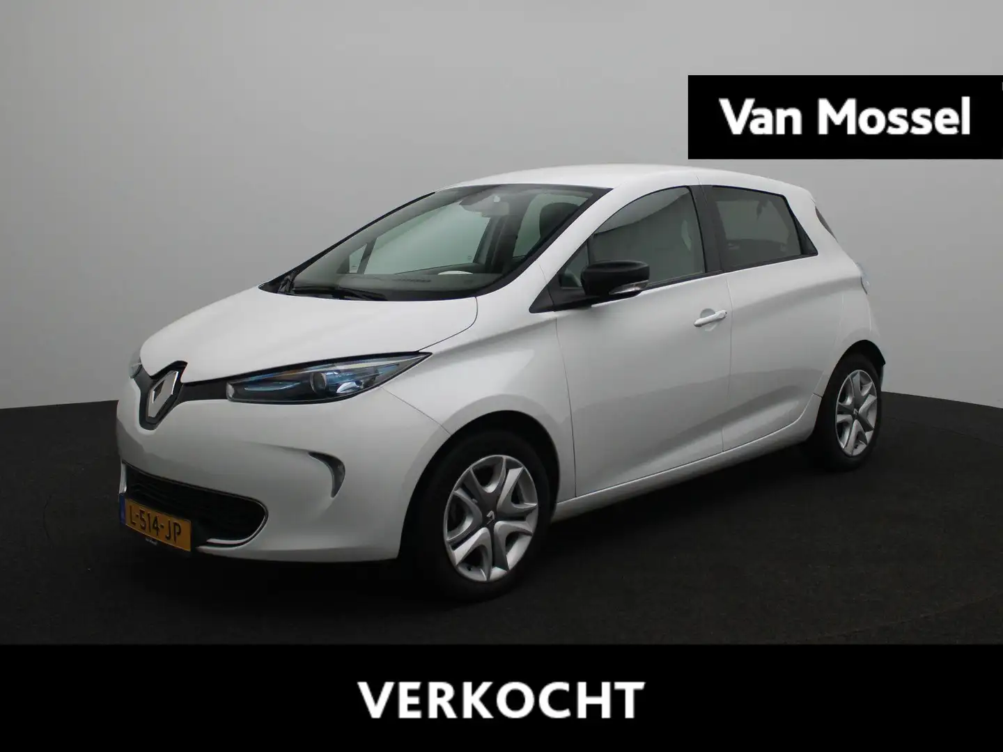 Renault ZOE R90 Life 41 kWh (ex Accu) Huuraccu vanaf € 74,- pm Blanco - 1