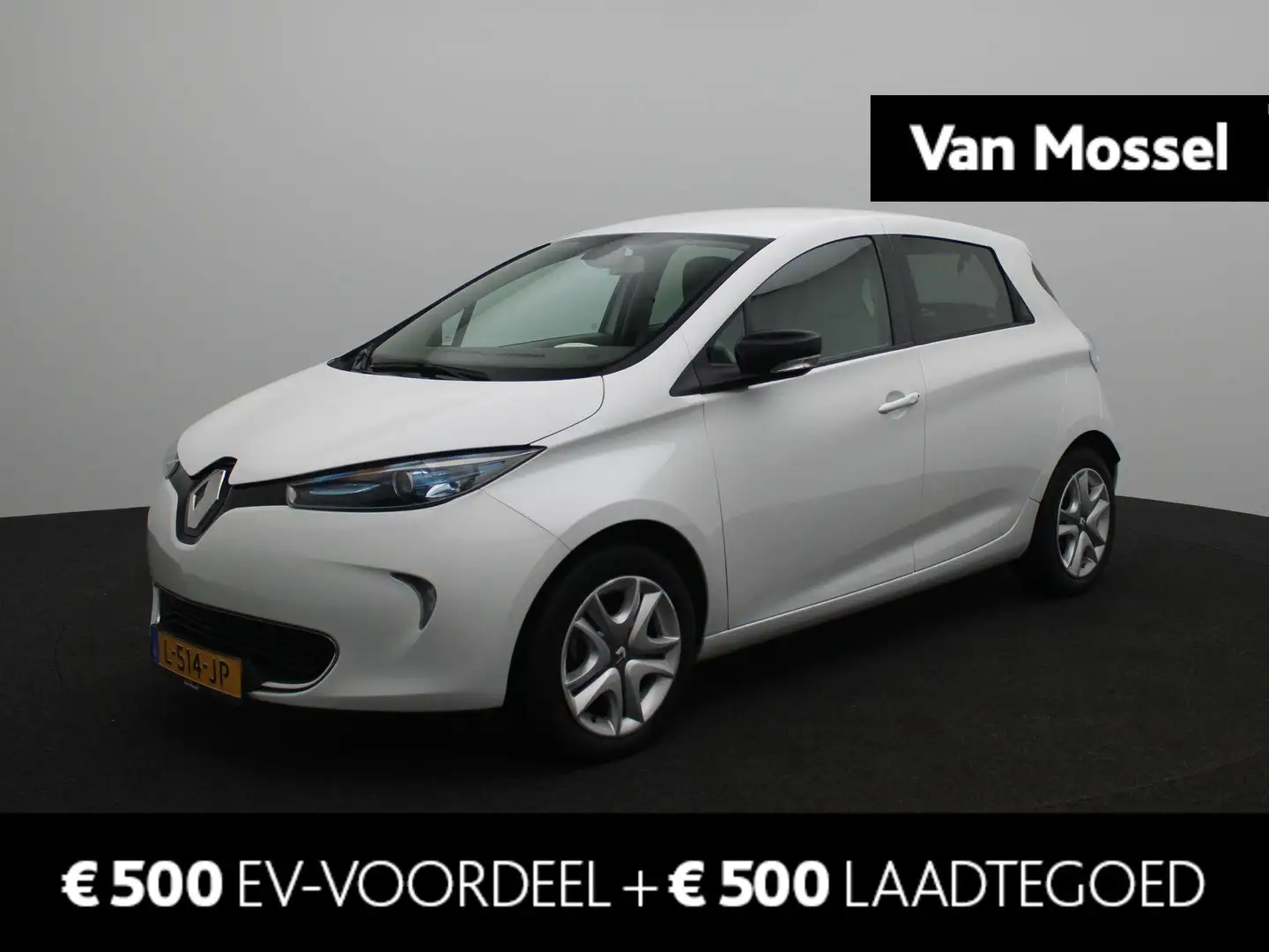Renault ZOE R90 Life 41 kWh (ex Accu) Huuraccu vanaf € 74,- pm Weiß - 1