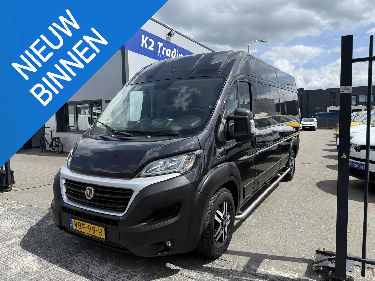 Fiat Ducato 35H 2.3 MultiJet L3H2 EURO-6 Negro - 1