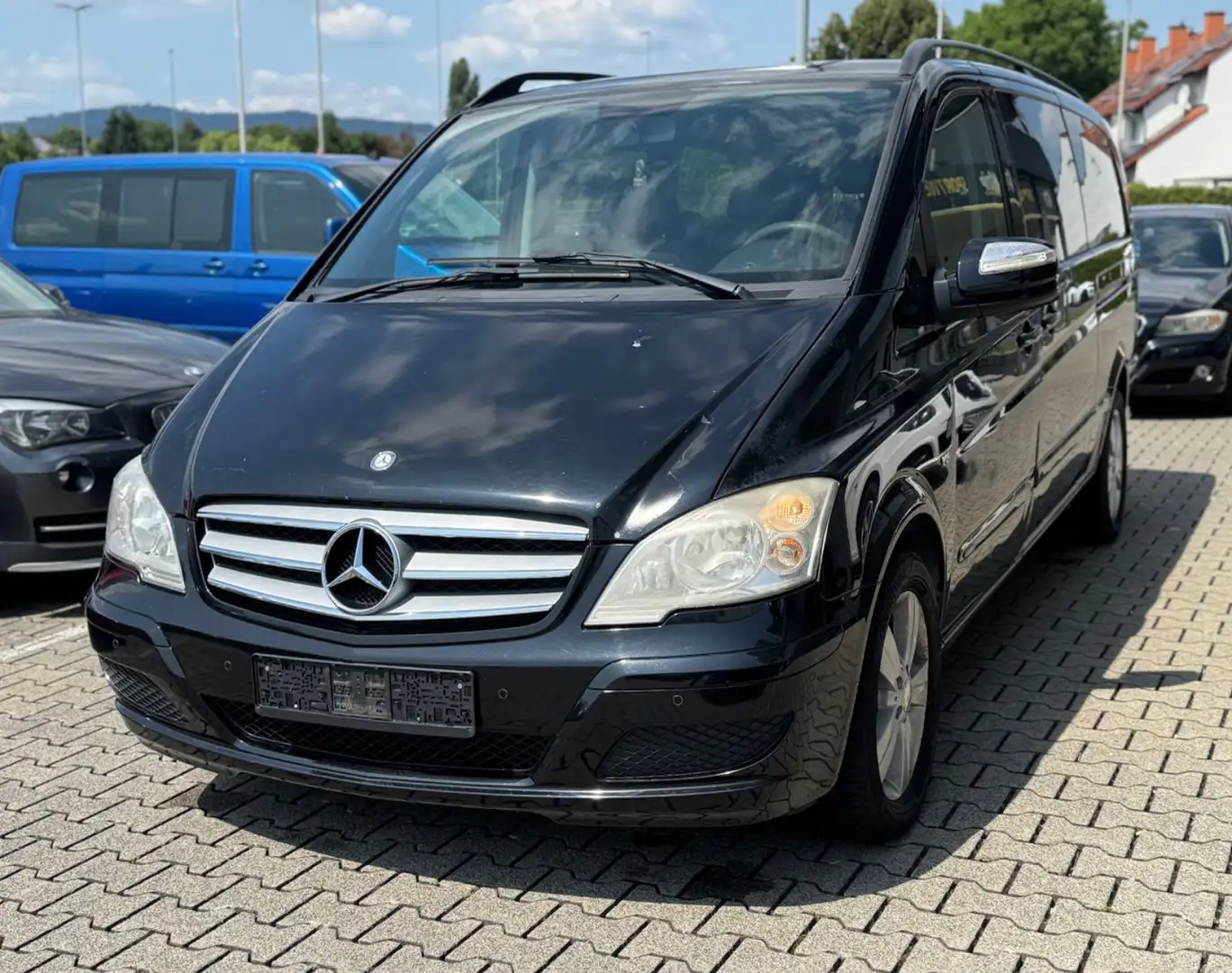 Mercedes-Benz Viano 3.5 Benzin extralang*Panoramachdach*TOP Schwarz - 1