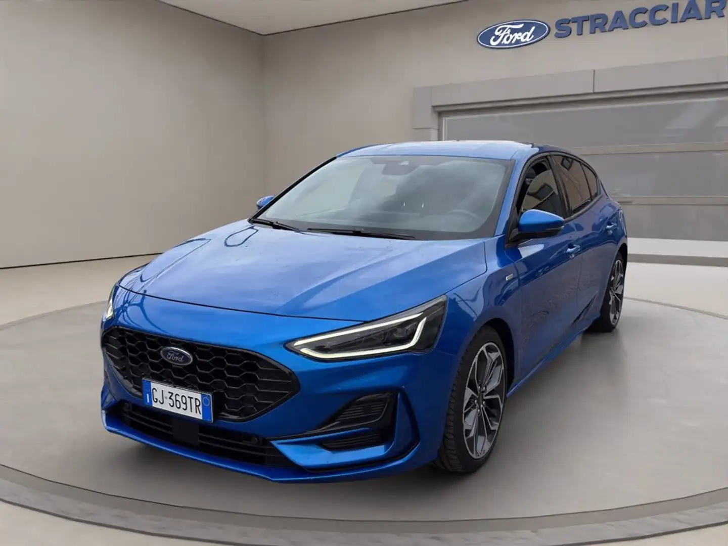 Ford Focus 1.5 ecoblue ST-Line X 120cv auto Bleu - 1