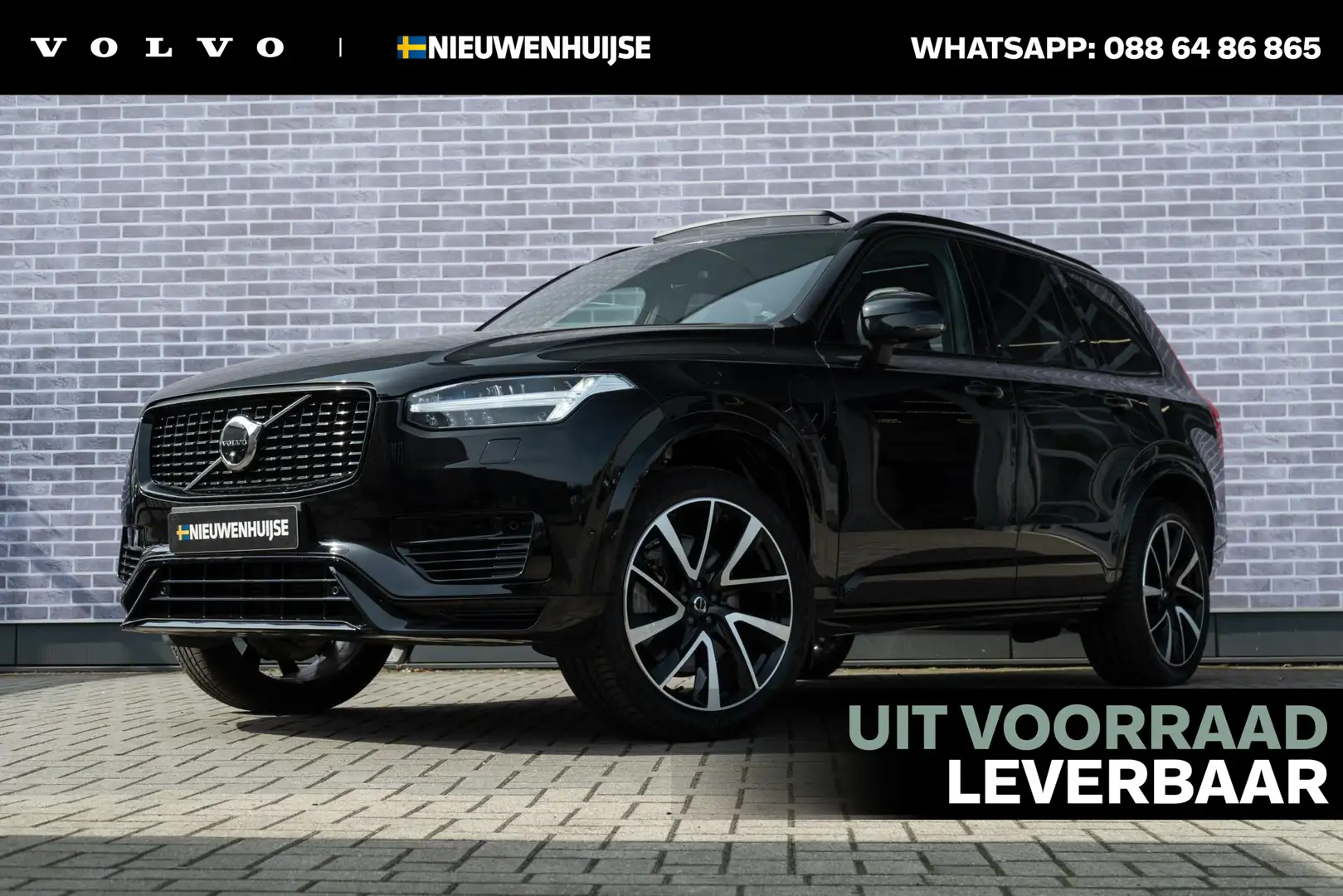 Volvo XC90 T8 Recharge AWD Ultimate Dark | 7-Persoons | Lucht Schwarz - 1