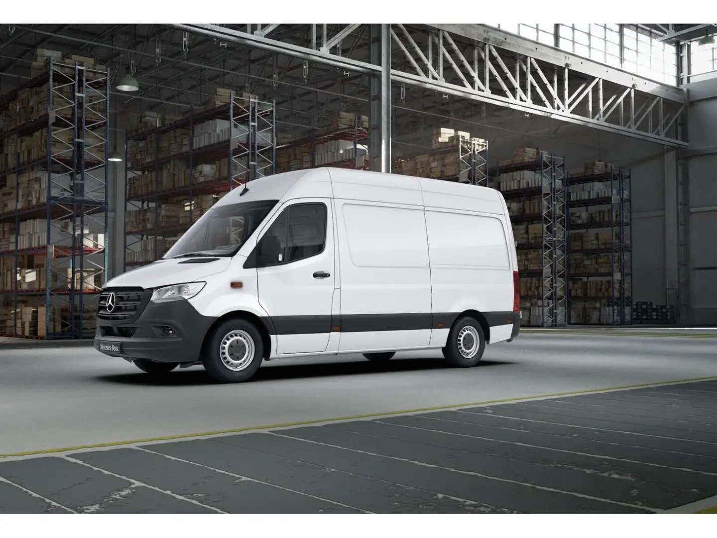 Mercedes-Benz Sprinter 317 CDI KA L2H2 360°Schwingsitz*SitzHzg Weiß - 2