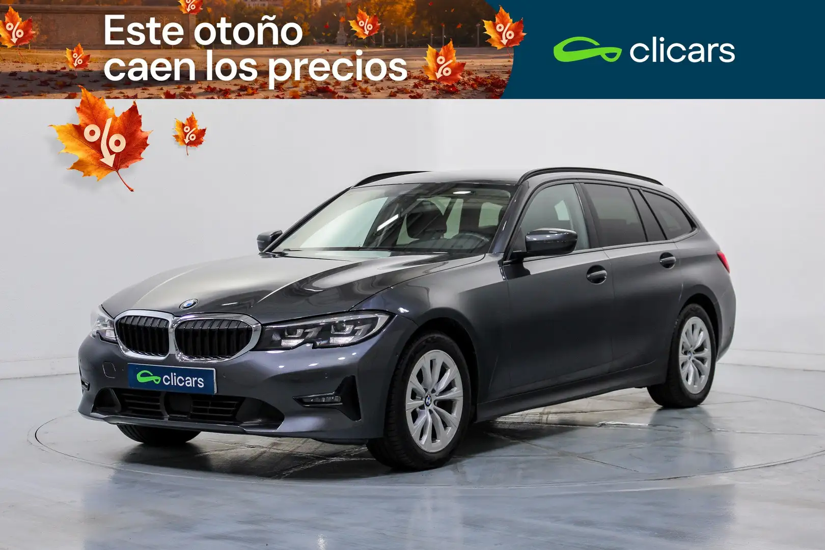 BMW 320 320dA xDrive Gris - 1