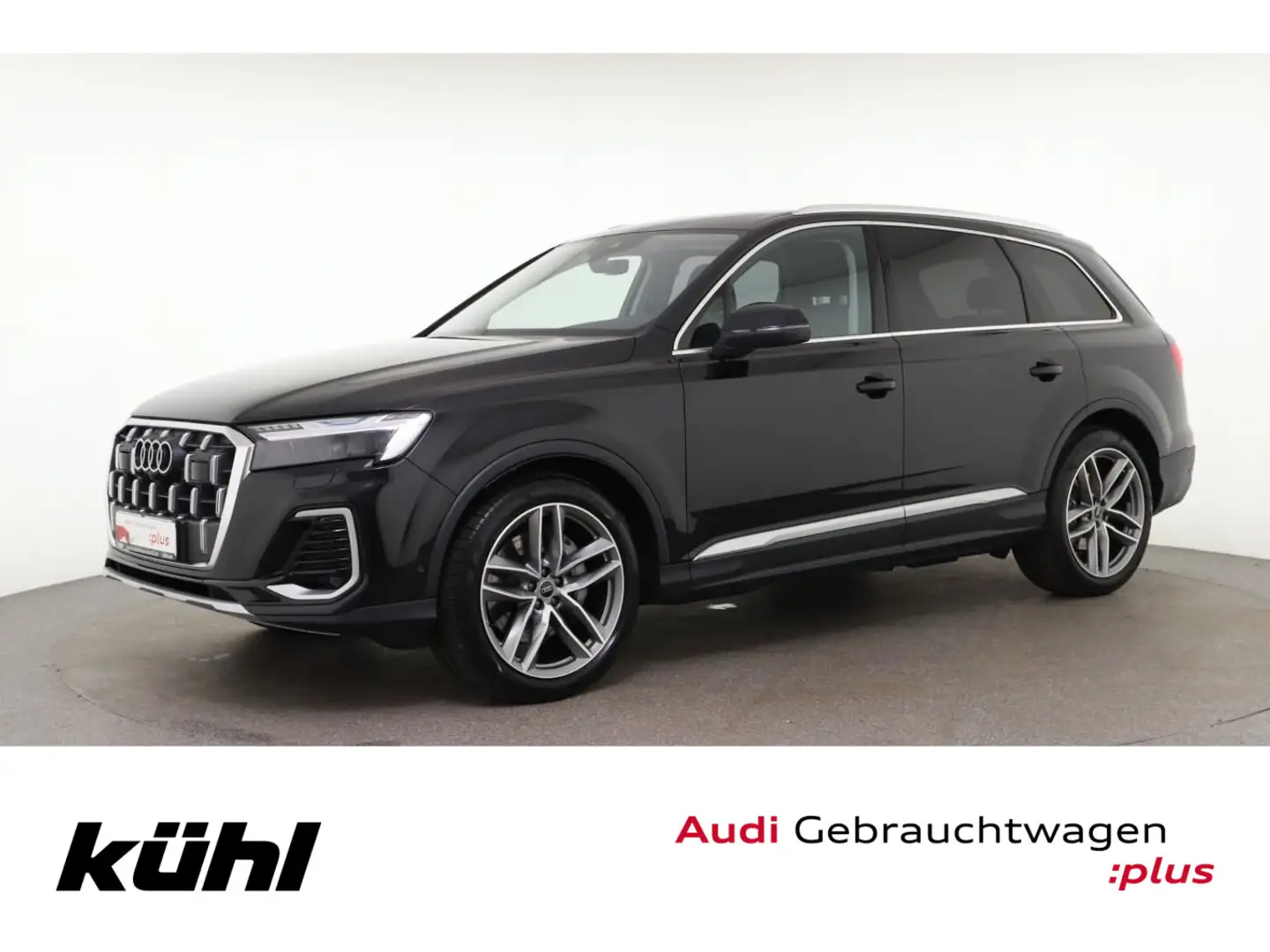 Audi Q7 45 TDI Q Tip. LED Luft ACC Standhzg. B&O 360° Schwarz - 1