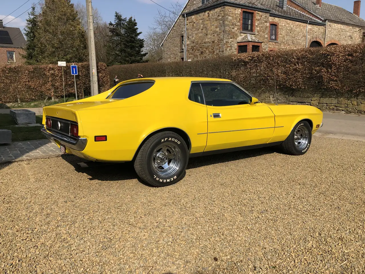 Ford Mustang Coupé 1972 – V8 351 ci (5.8L), foto 1