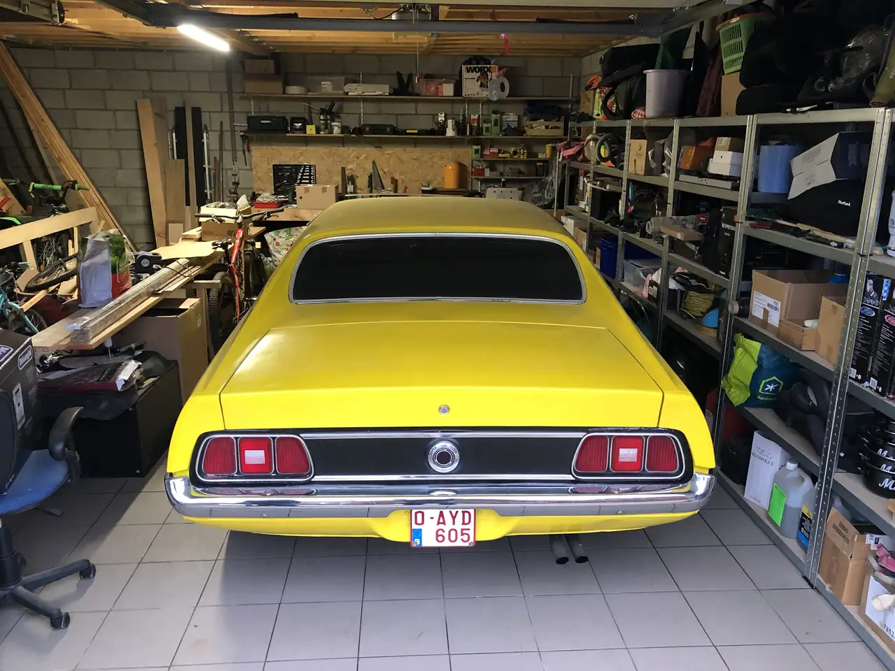 Ford Mustang Coupé 1972 – V8 351 ci (5.8L), foto 11
