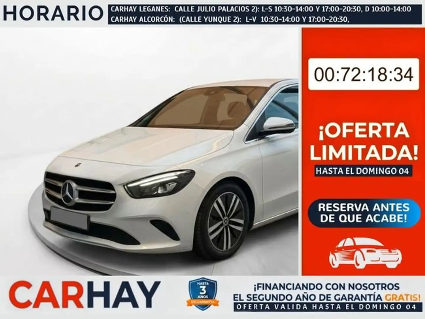 Mercedes-Benz B 180 d Blanco - 1