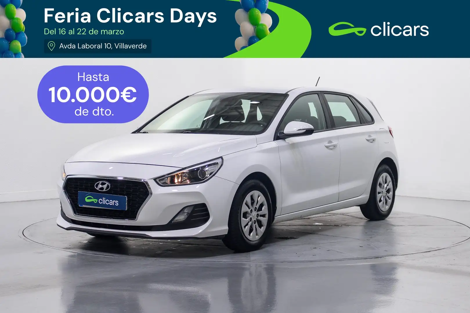 Hyundai i30 1.0 TGDI Essence 120 Blanco - 1
