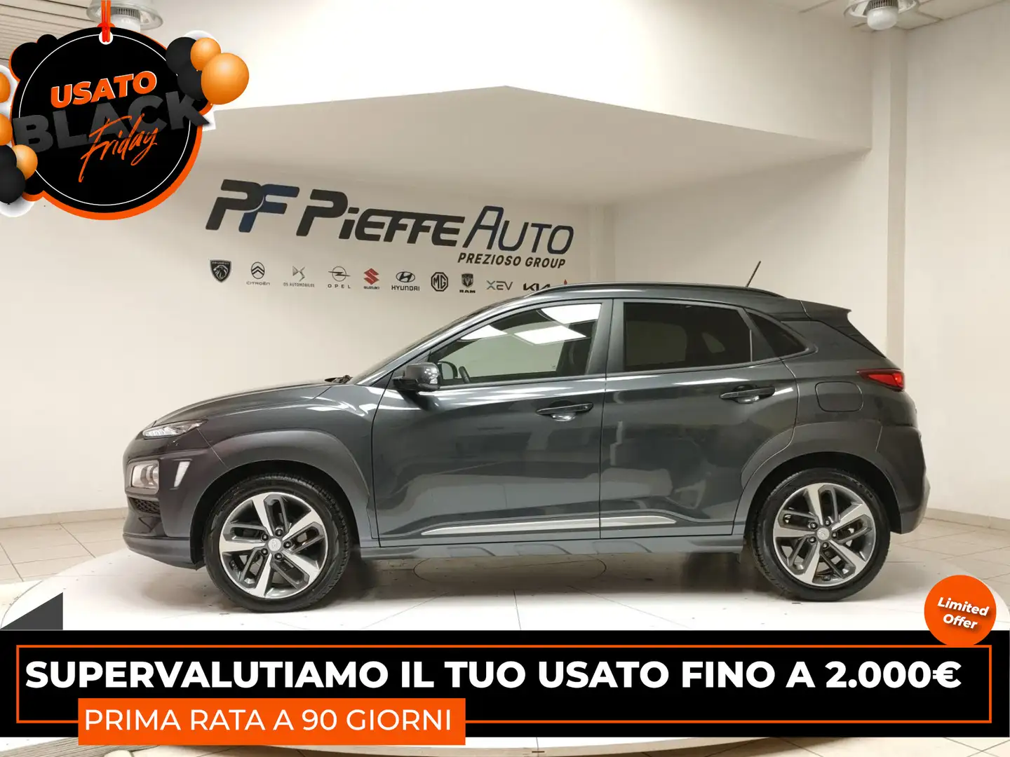 Hyundai KONA - Kona 1.6 CRDI 115 CV Exellence Gris - 2