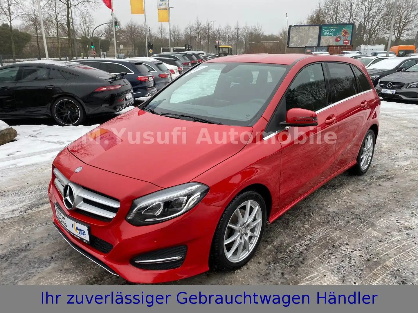 Mercedes-Benz B 220 d 4MATIC 7G-DCT LED|AHK|R-KAMERA Rouge - 1
