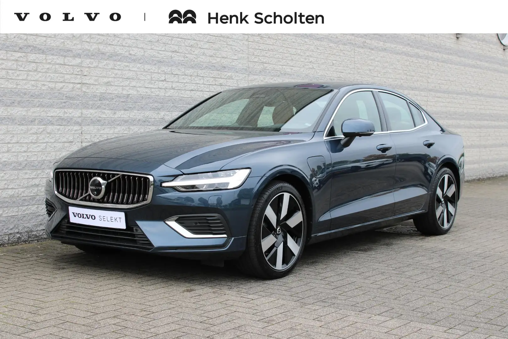 Volvo S60 T6 nRecharge Automaat AWD Ultimate Bright | Nappa Blauw - 1