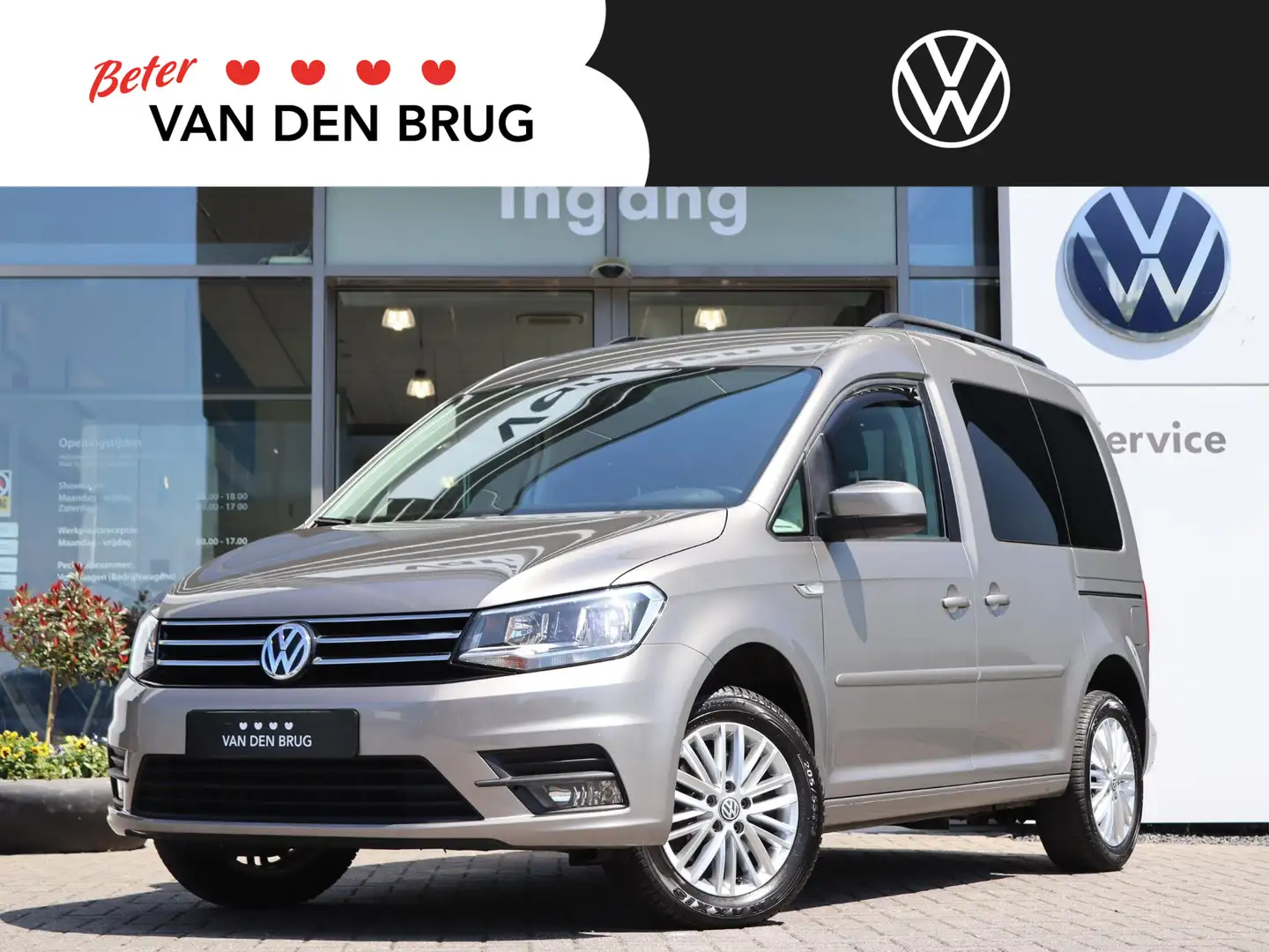 Volkswagen Caddy 1.4 TSI 125 pk Comfortline 5p | Afneembare Trekhaa Grijs - 1