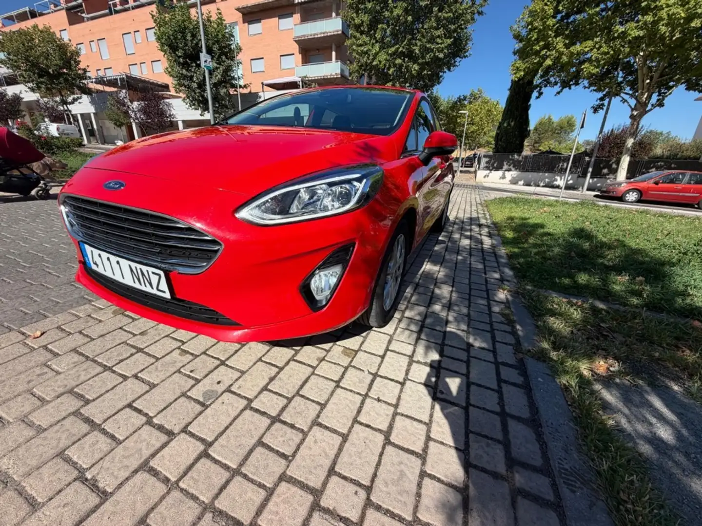 Ford Fiesta 1.0 EcoBoost MHEV Active X 125 Rojo - 2