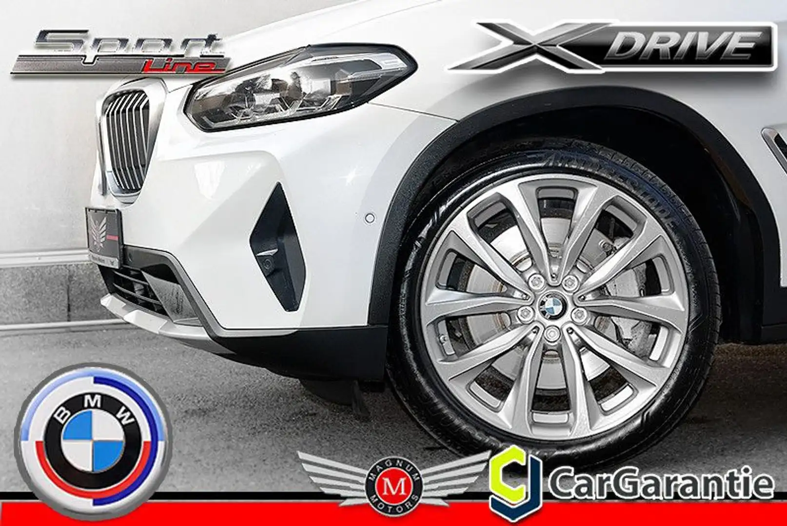 BMW X3 XD 30d SPORT *1.Hand*Leder*Navi*Temp.* Bianco - 1