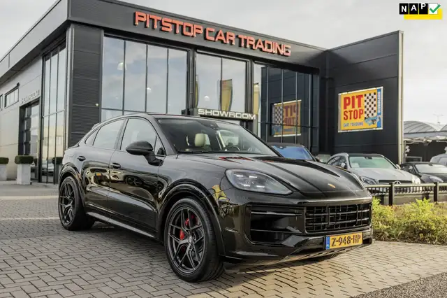 Porsche Cayenne Coupé 3.0 S E-Hybrid, 519pk, *Dark Olive PTS*, 4w-
