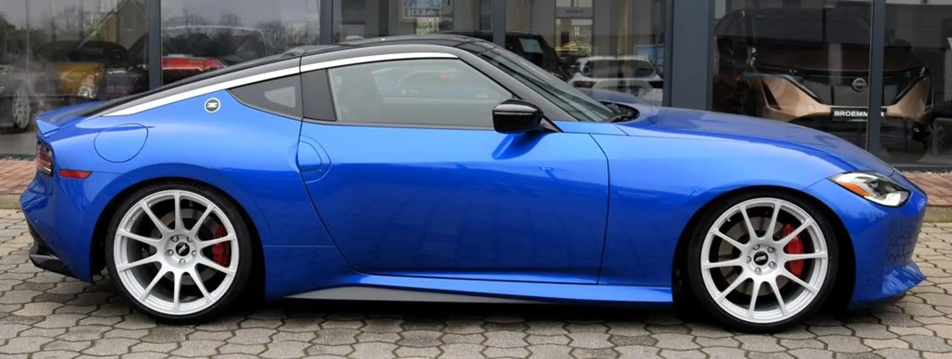 Nissan 400Z Performance KW-Fahrwerk ATS GTX Schmiedefel Blau - 1