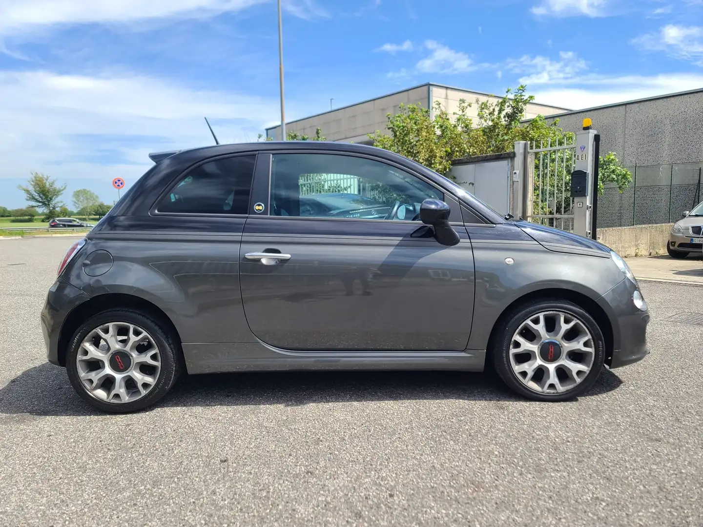 Fiat 500 500 1.2 GQ 69cv my14 Gris - 2