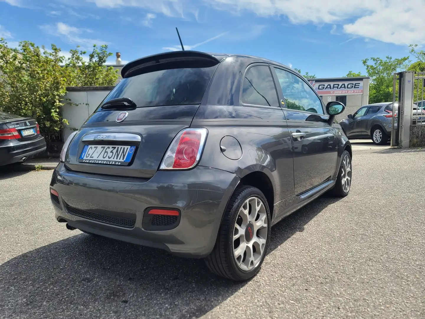 Fiat 500 500 1.2 GQ 69cv my14 Gris - 1