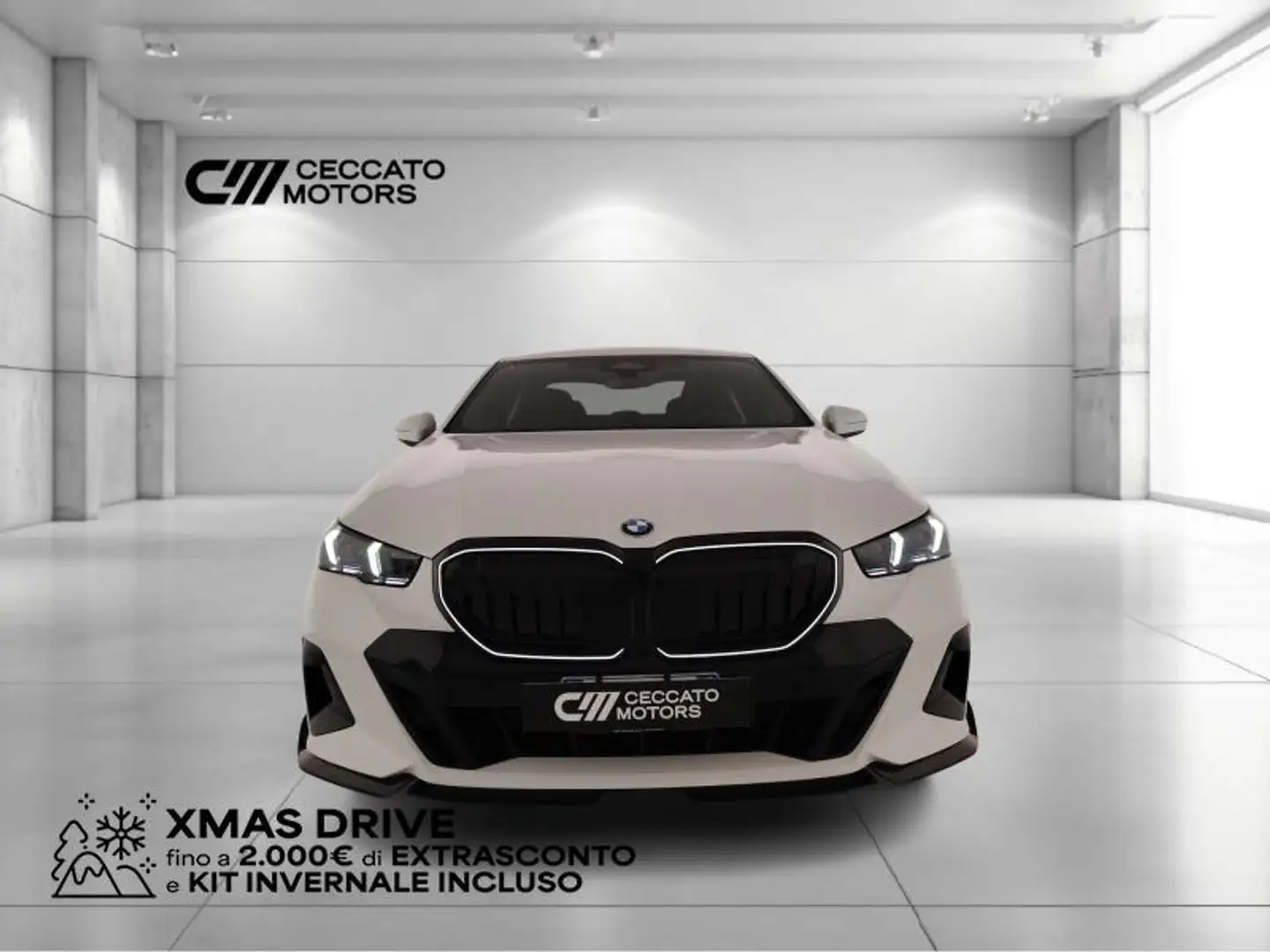 BMW 520 d 48V xdrive MSport Pro auto Bianco - 2
