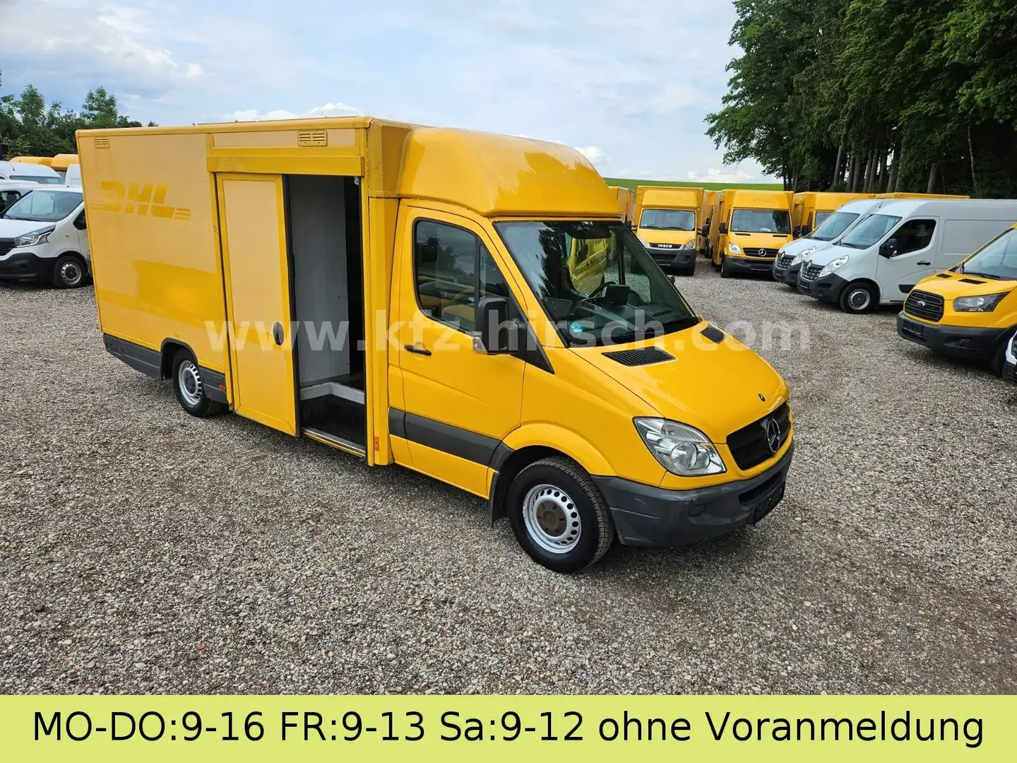 Mercedes-Benz Sprinter Koffer Integralkoffer Automatik 1.Hd Gelb - 1