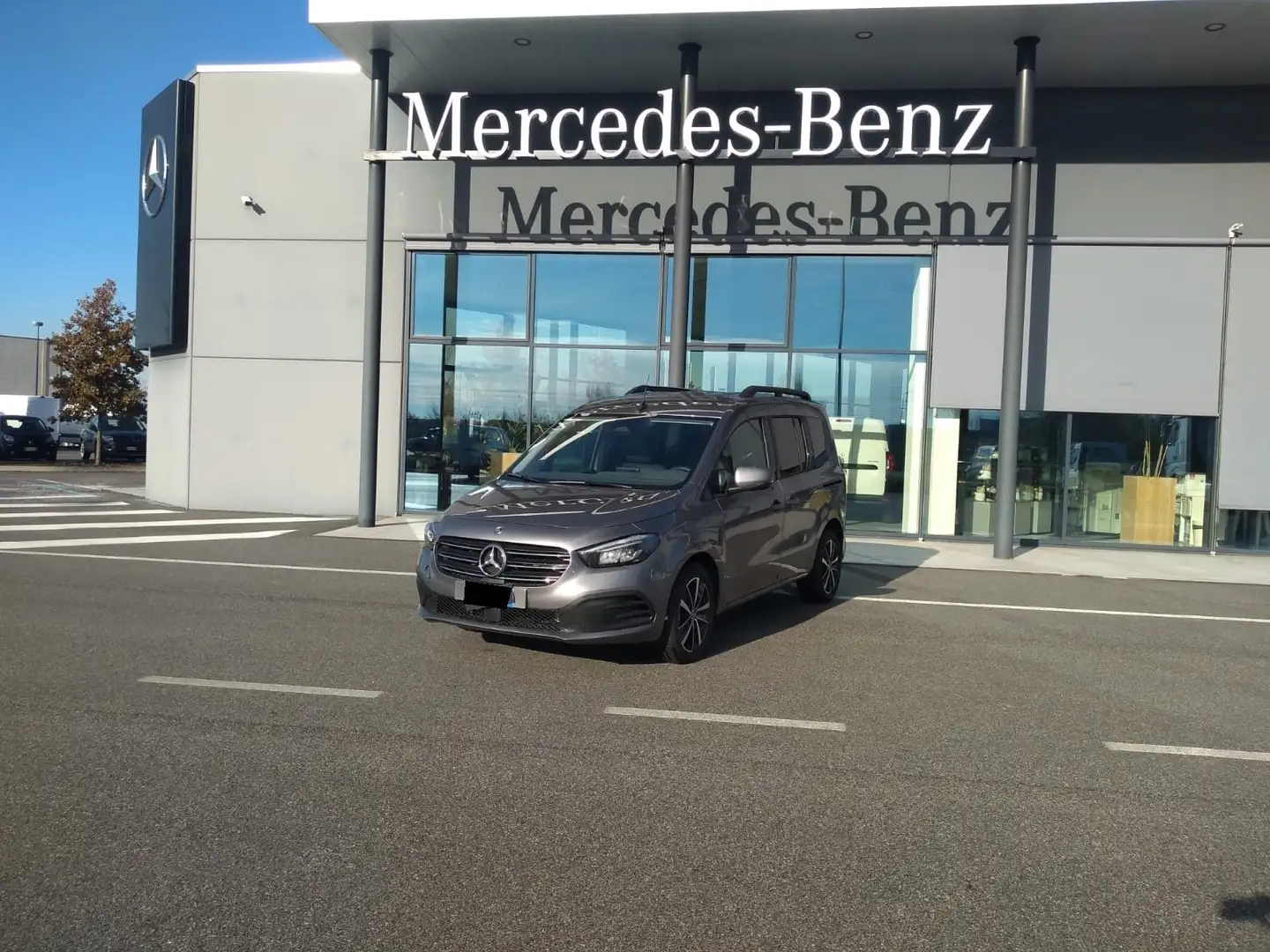 Mercedes-Benz T-Class 180d Premium auto Gris - 1